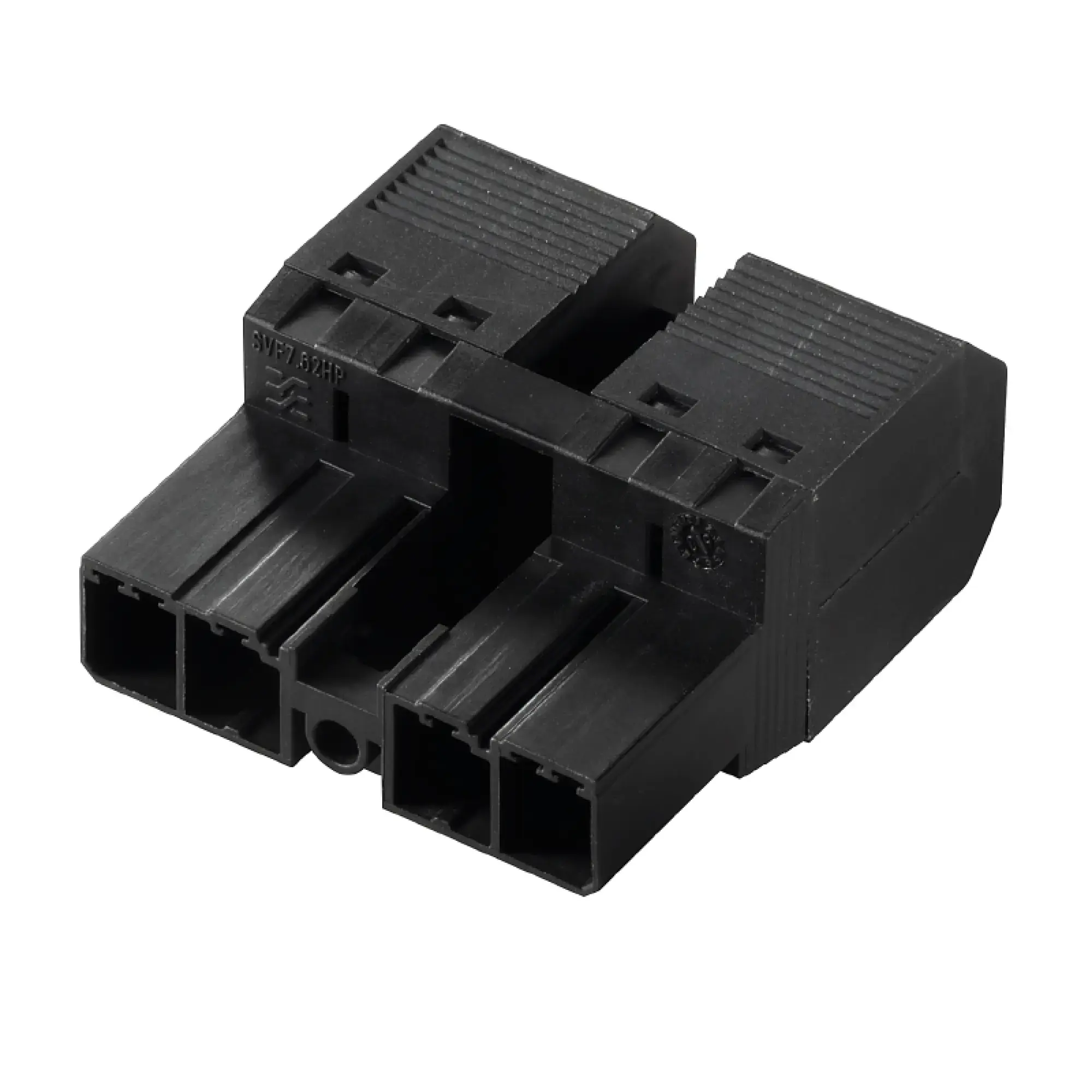 Weidmüller 1061050000 PCB connector (wire connection), 800 V, 57 A, Pitch in mm: 7.62, 10 mm², Number of poles: 4, PUSH IN without actuator, Tension-clamp connection, Box (img_001)