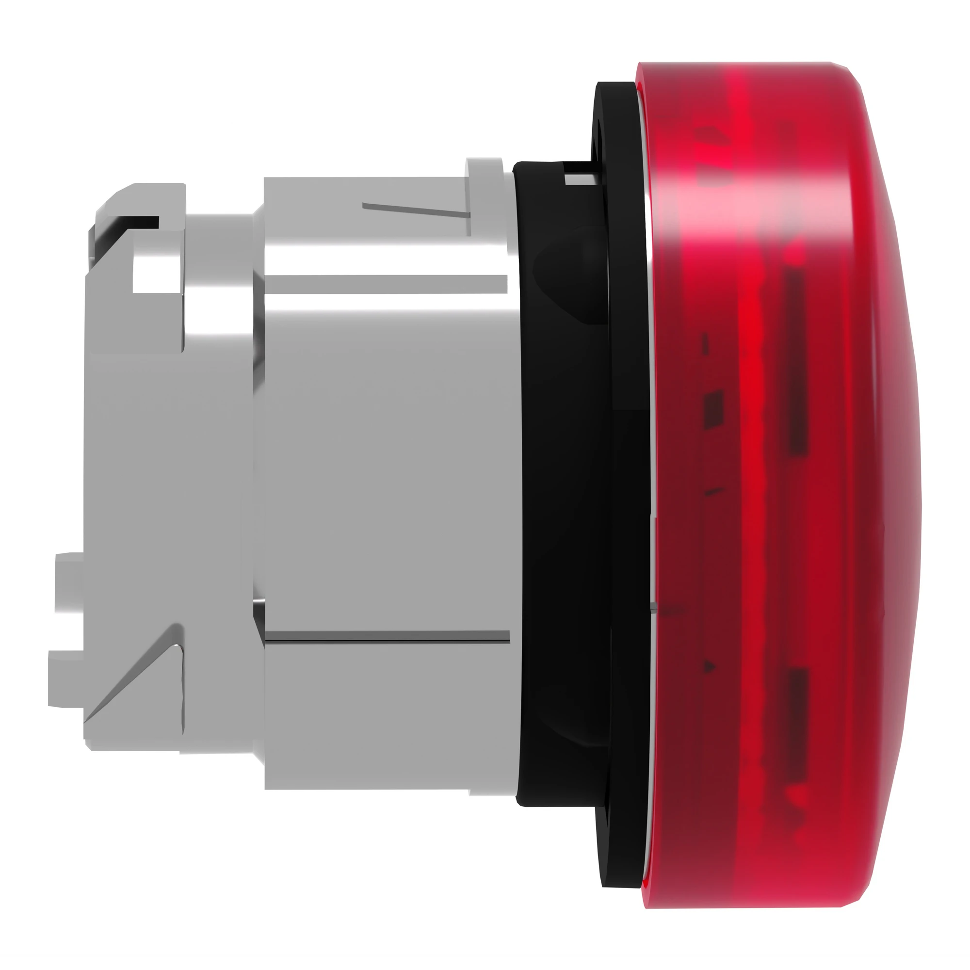 Schneider Electric ZB4BV043S Indicator light, Front element, Harmony XB4, Metal, 22mm, red, for universal LED, knurled dome (img_003) Schneider Electric ZB4BV043S Indicator light, Front element, Harmony XB4, Metal, 22mm, red, for universal LED, knurled dome (img_003)