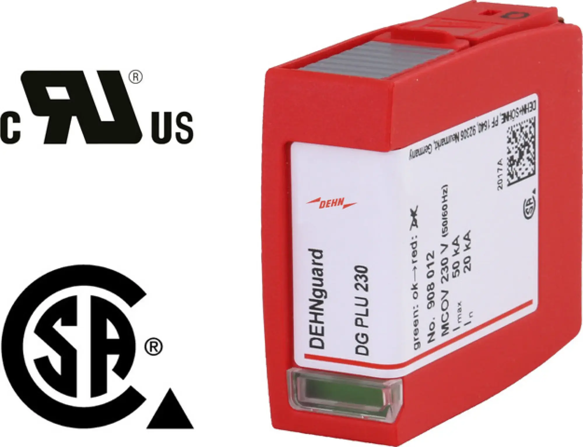 Dehn 908012 Surge arrester type 2 varistor protection module for DEHNguard M and S (img_001)