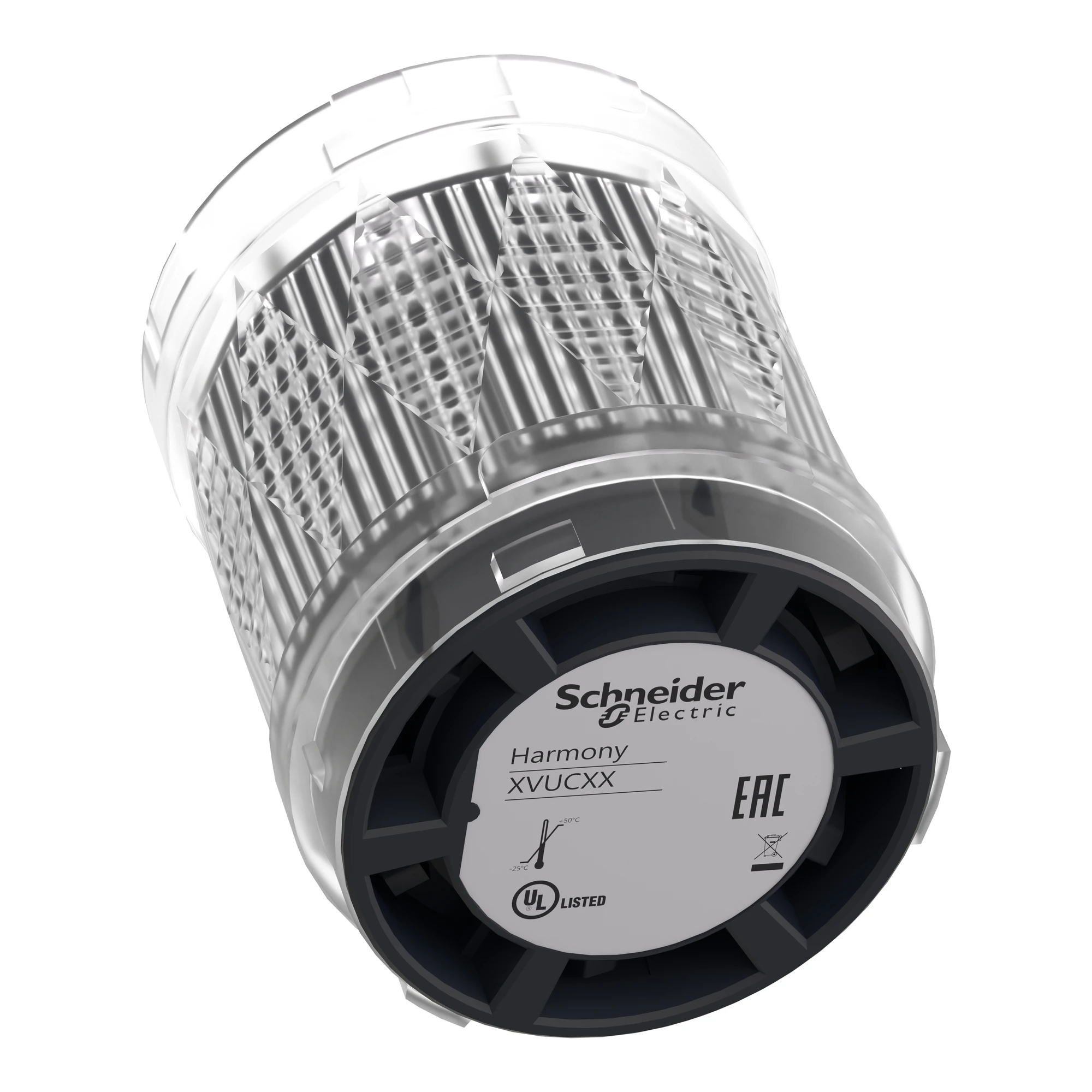 Schneider Electric XVUC67 Lighting Element, Harmony XVU, modular, 60mm, LED, white, clear, flashing light, IP65, 24V ACDC (img_007) Schneider Electric XVUC67 Lighting Element, Harmony XVU, modular, 60mm, LED, white, clear, flashing light, IP65, 24V ACDC (img_007)