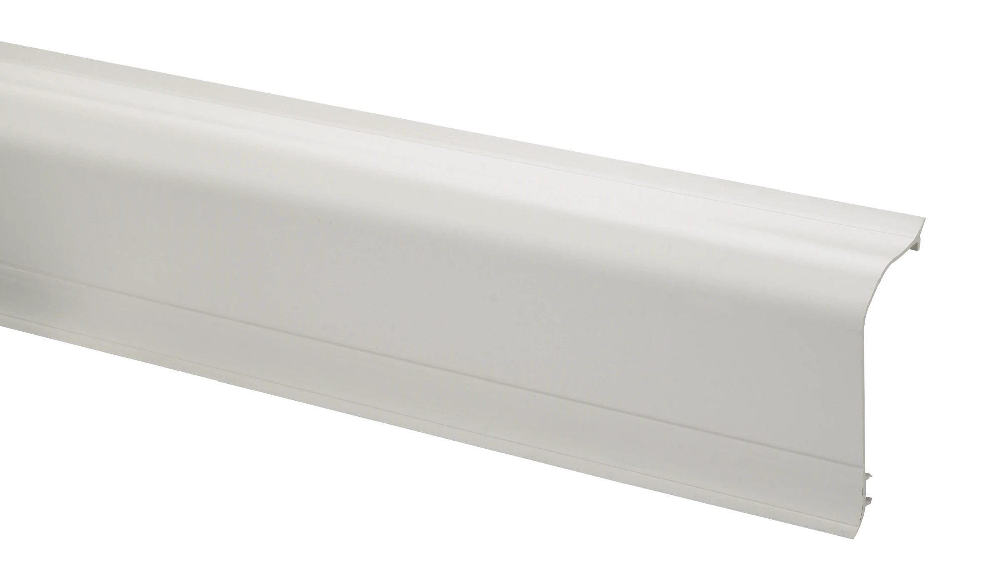 GEWISS NP42035 SLTK - SKIRTING TRUNKING/CORNICE - COVER - LENGHT 2M - 70X20 - WHITE RAL9001 (img_001)