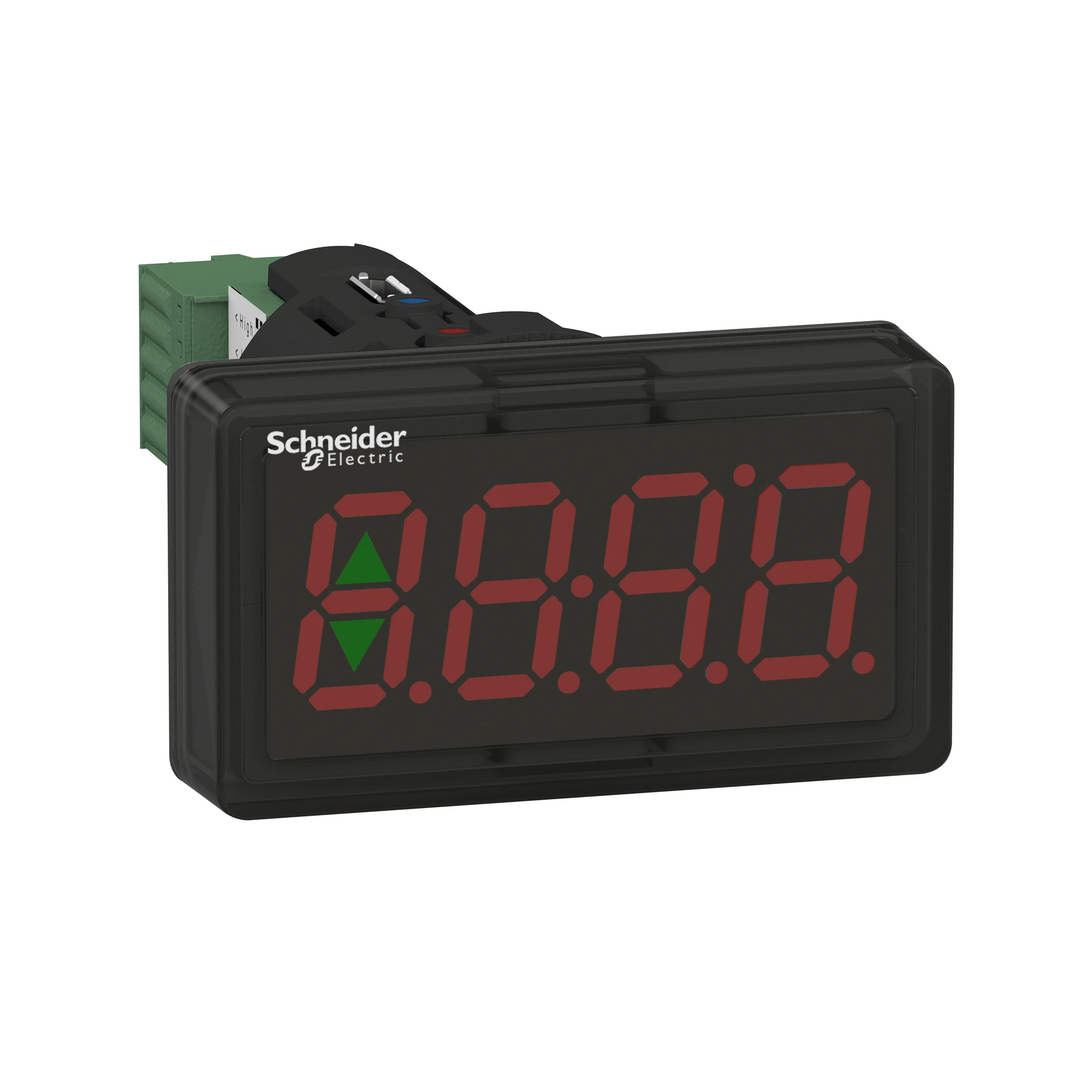 Schneider Electric XBH1AA0R4 7-Segment Display, Harmony XB5, Plastic, 22mm, Black, LED Display Red, 4-Digit, 4-20mA (img_001) Schneider Electric XBH1AA0R4 7-Segment Display, Harmony XB5, Plastic, 22mm, Black, LED Display Red, 4-Digit, 4-20mA (img_001)