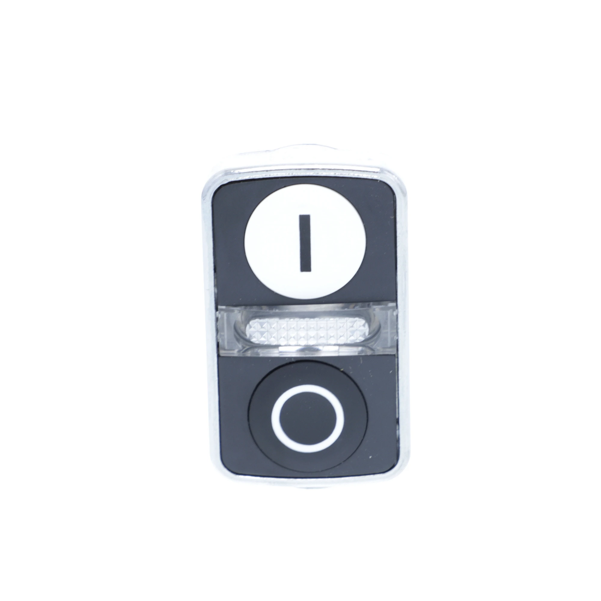 Schneider Electric ZB4BW7A1721 Double push button, front element, Harmony XB4, metal, 22mm, black, white, labelled I/O, illuminated (img_004) Schneider Electric ZB4BW7A1721 Double push button, front element, Harmony XB4, metal, 22mm, black, white, labelled I/O, illuminated (img_004)