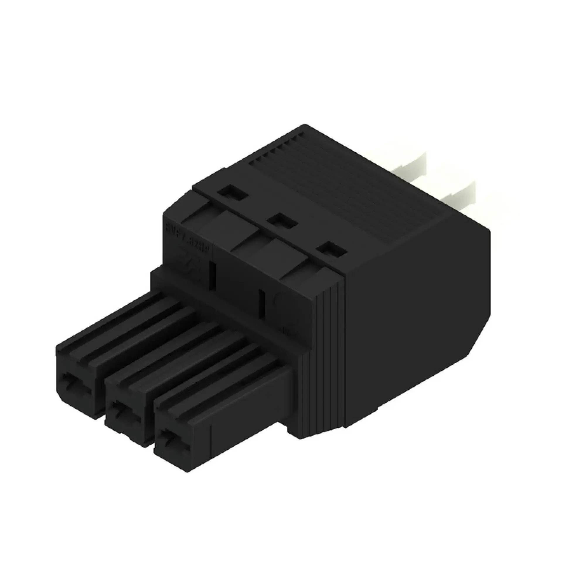 Weidmüller 2548880000 PCB connector (wire connection), 1000 V, 41 A, Pitch in mm: 7.62, 6 mm², Number of poles: 3, PUSH IN with actuator, Box (img_001)