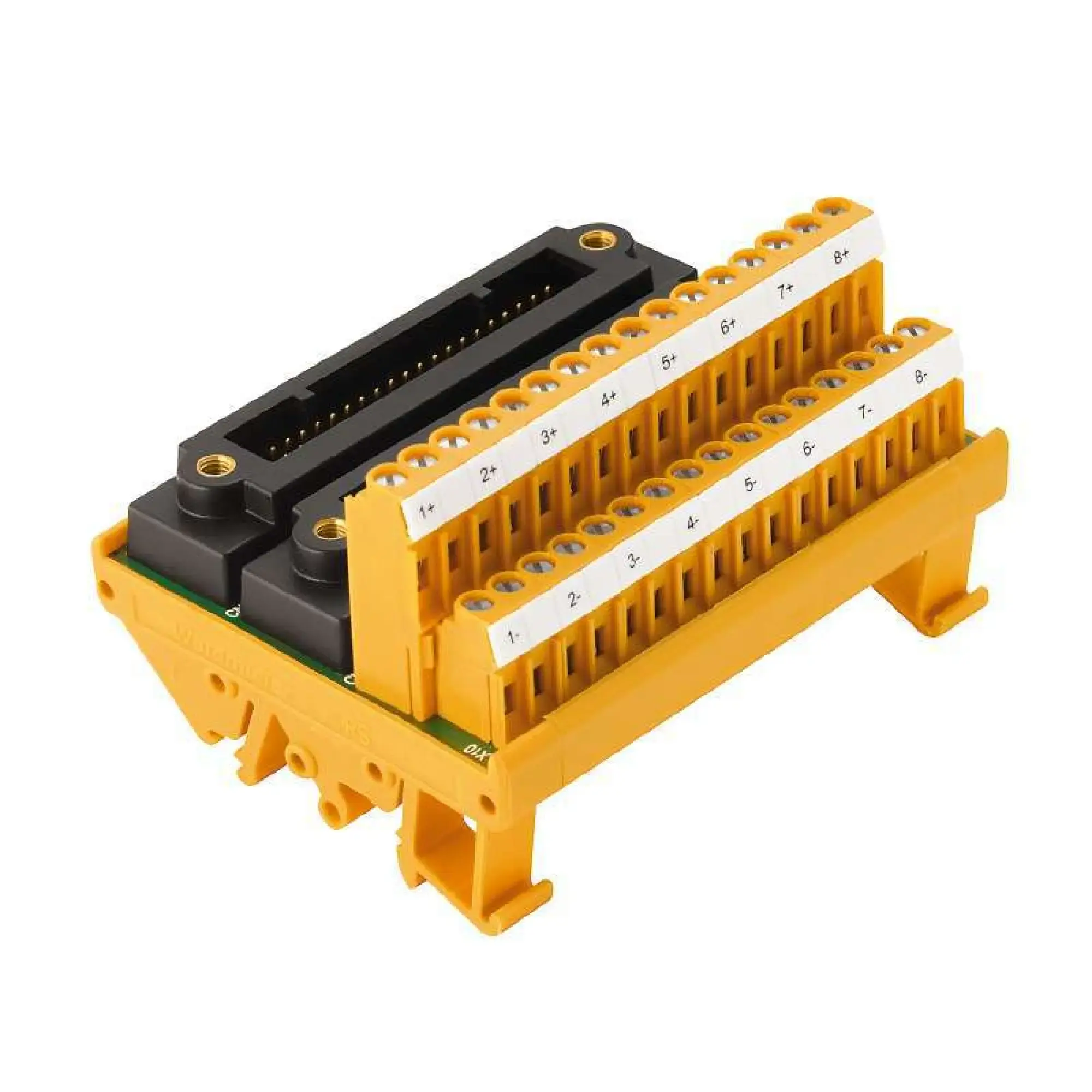 Weidmüller 1371200000 Interface module with terminal, connector, 2 x KS (40P), 40-pole plug, LL2N 5.08 mm, Screw connection (img_001)