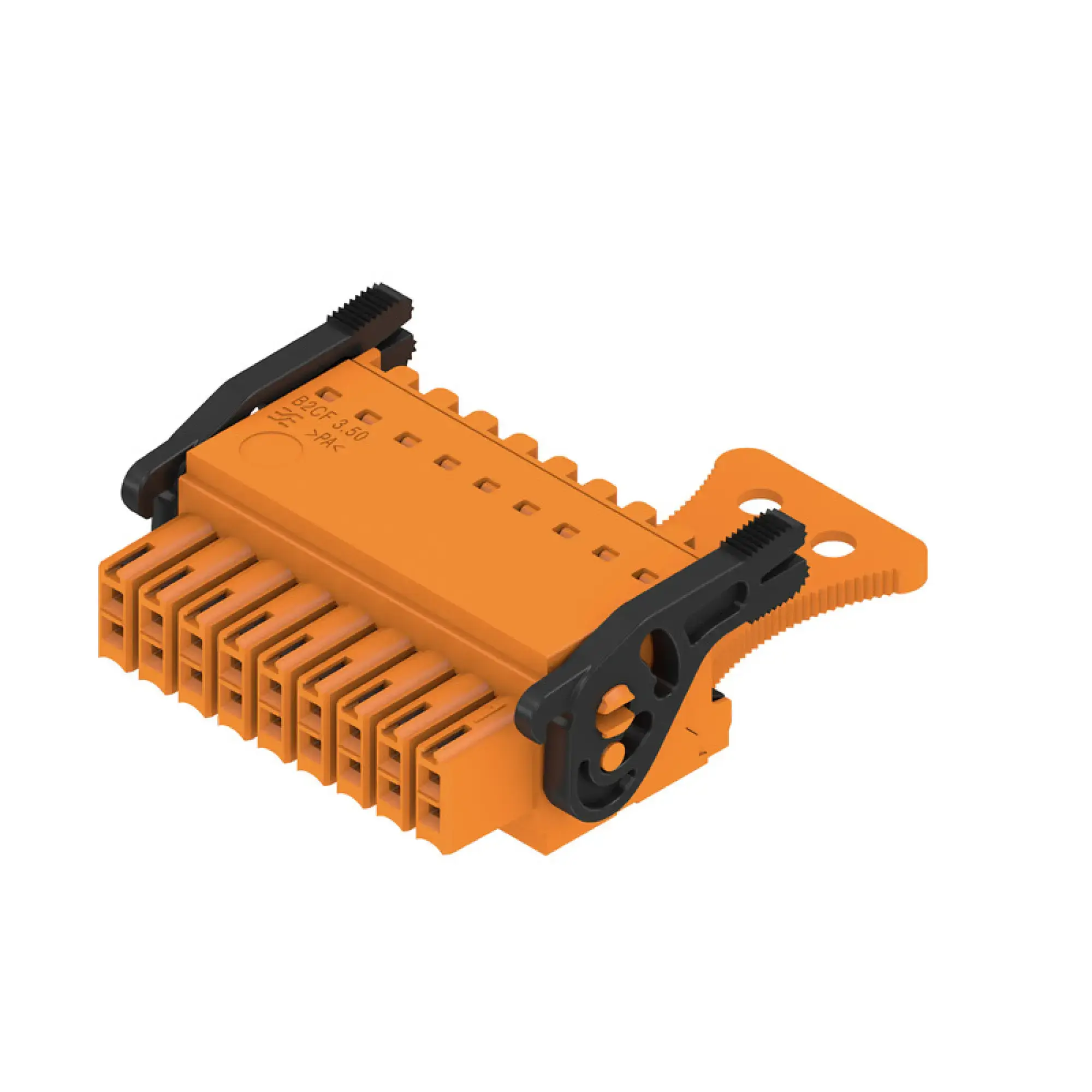 Weidmüller 2054550000 PCB connector (wire connection), 160 V, 13.4 A, Pitch in mm: 3.50, 1.5 mm², Number of poles: 18, PUSH IN with actuator, Box (img_001)