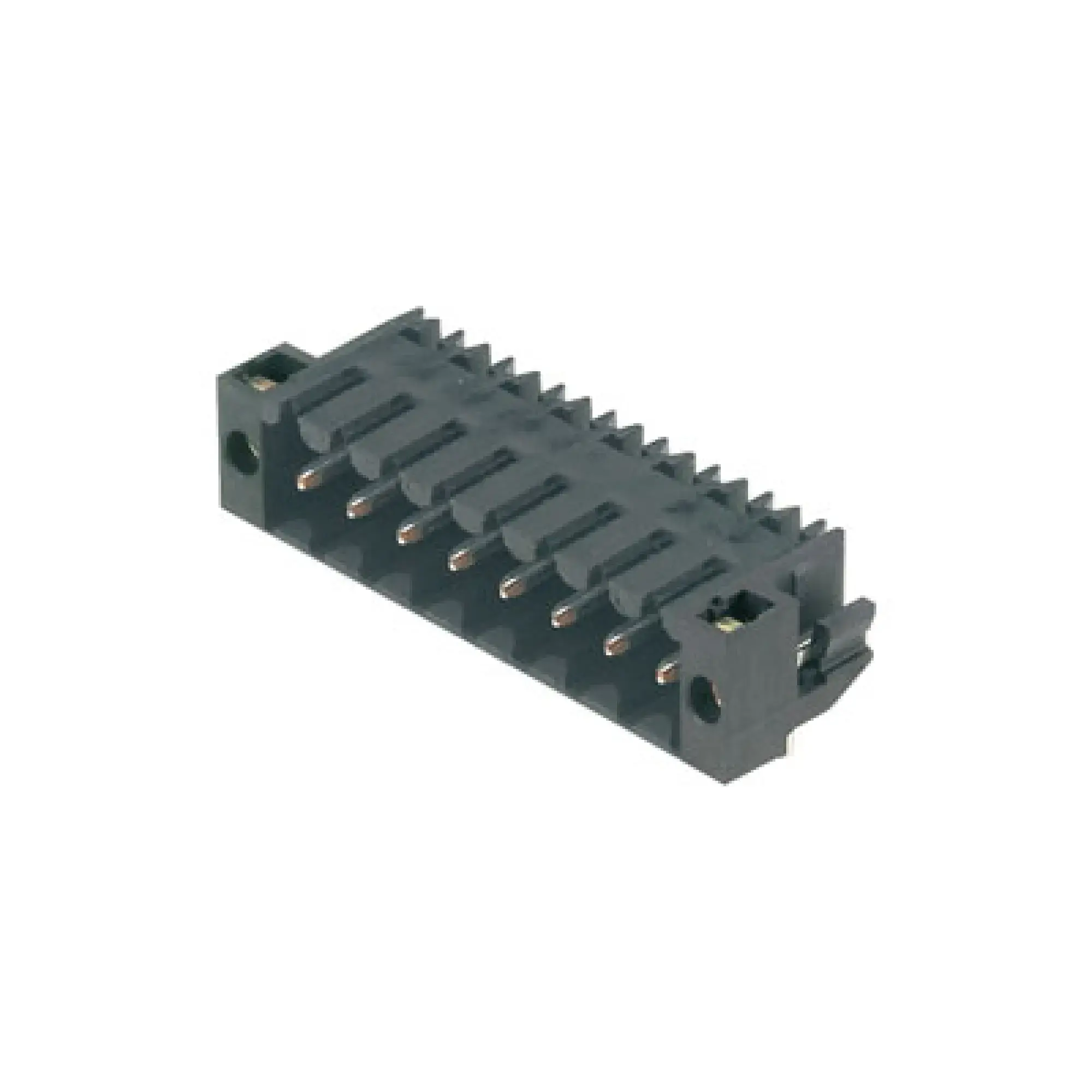 Weidmüller 1805000000 PCB connector (board connection), 160 V, 15 A, Pitch in mm: 3.50, Number of poles: 8, THT/THR solder connection, Box (img_001) Weidmüller 1805000000 PCB connector (board connection), 160 V, 15 A, Pitch in mm: 3.50, Number of poles: 8, THT/THR solder connection, Box (img_001)