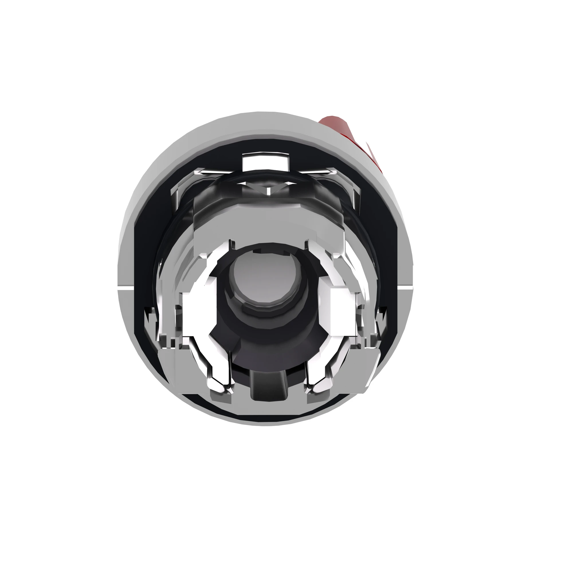 Schneider Electric ZB4BK1243 Illuminated selector switch, front element, Harmony XB4, metal, 22mm, red, for universal LED, 2 positions, maintained (img_002) Schneider Electric ZB4BK1243 Illuminated selector switch, front element, Harmony XB4, metal, 22mm, red, for universal LED, 2 positions, maintained (img_002)