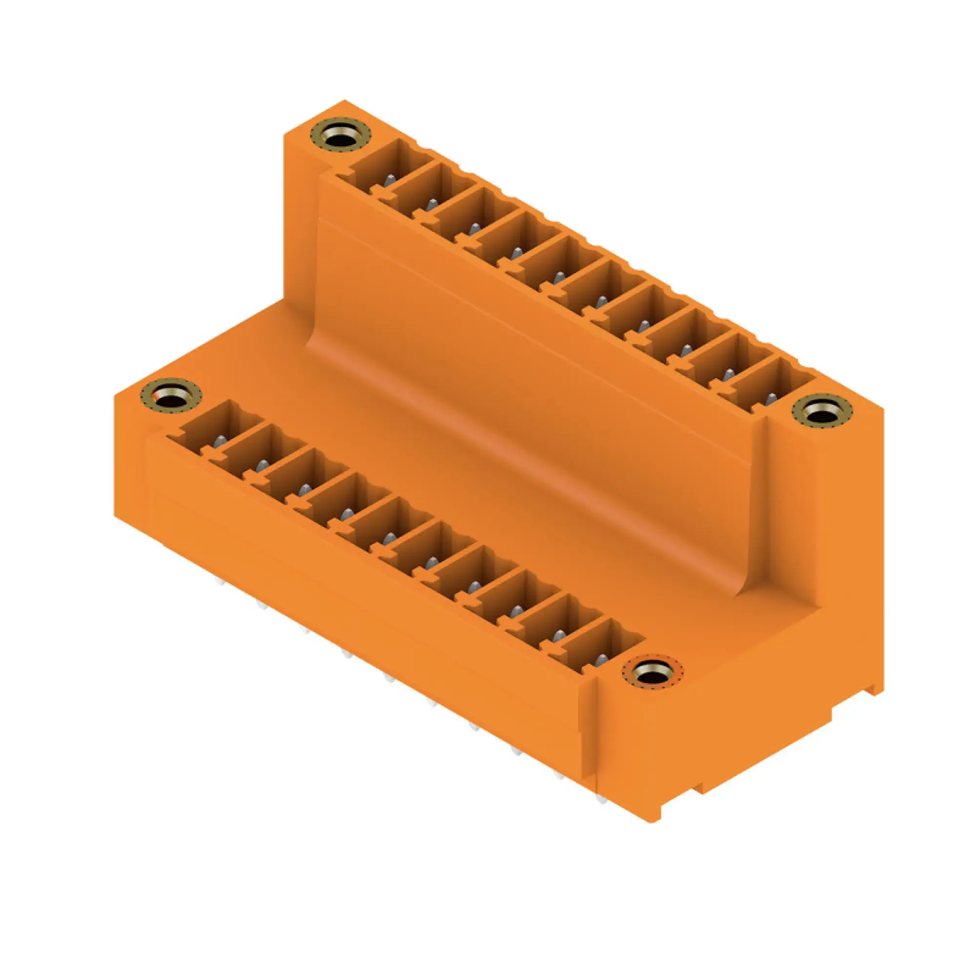 Weidmüller 1035070000 PCB connector (board connection), 160 V, 17.5 A, Pitch in mm: 3.81, Number of poles: 20, THT solder connection, Box (img_001)