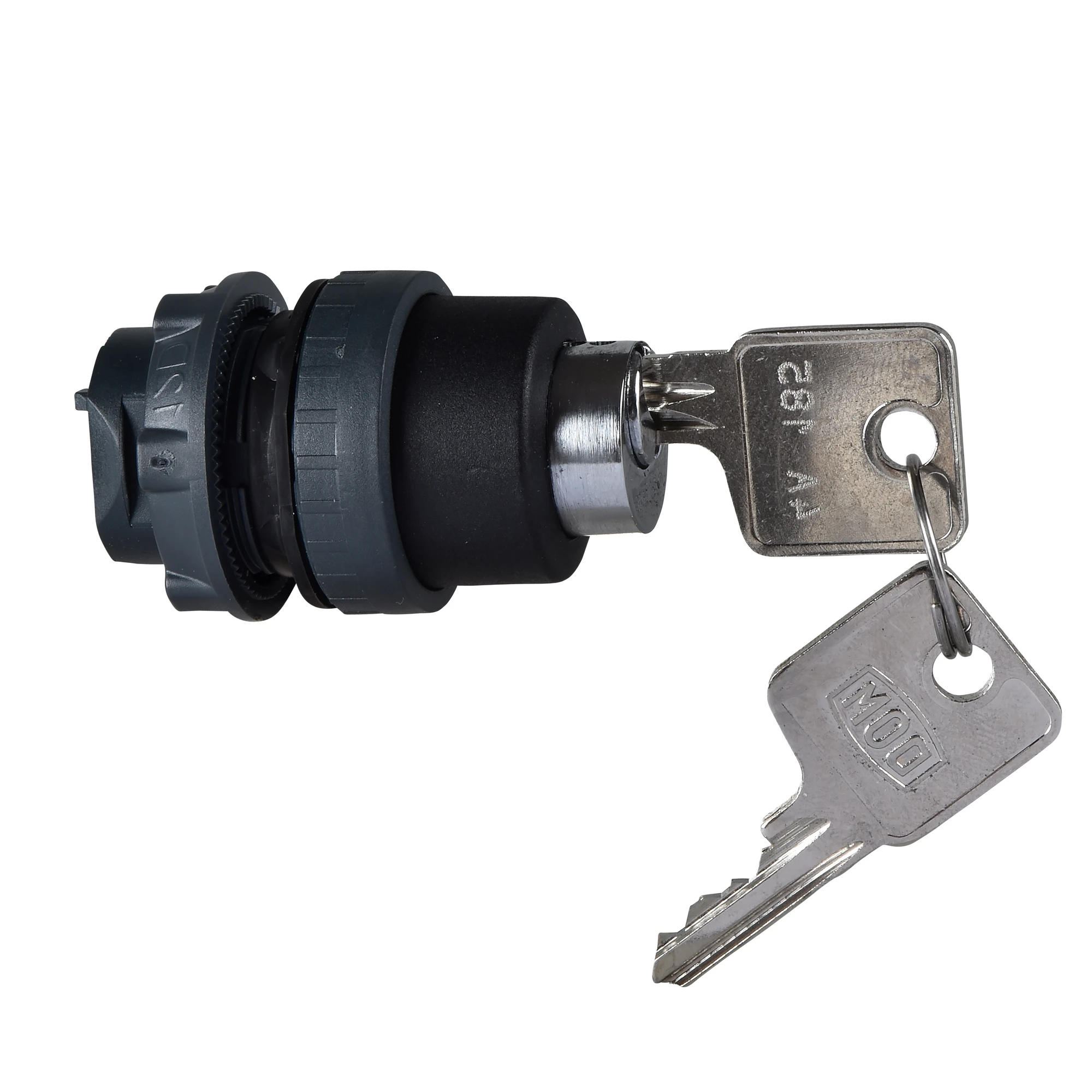 Schneider Electric ZB5AFDA Push button, front element, Harmony XB5, plastic, black, 2 positions, key release, DOM 4A185 (img_001) Schneider Electric ZB5AFDA Push button, front element, Harmony XB5, plastic, black, 2 positions, key release, DOM 4A185 (img_001)