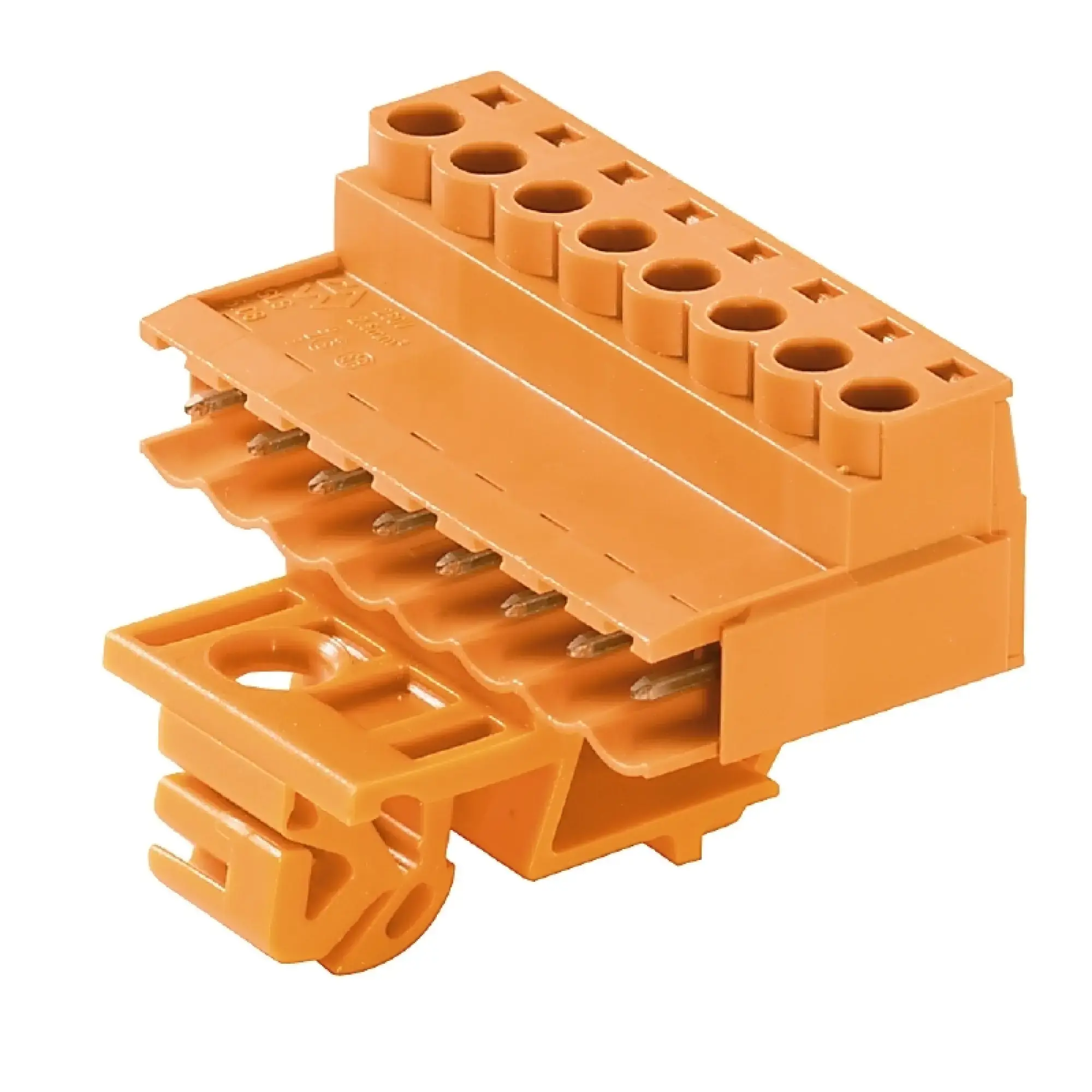 Weidmüller 1846070000 PCB connector (wire connection), 320 V, 21.5 A, Pitch in mm: 5.08, 3.31 mm², Number of poles: 8, Clamping yoke connection, Box (img_001)