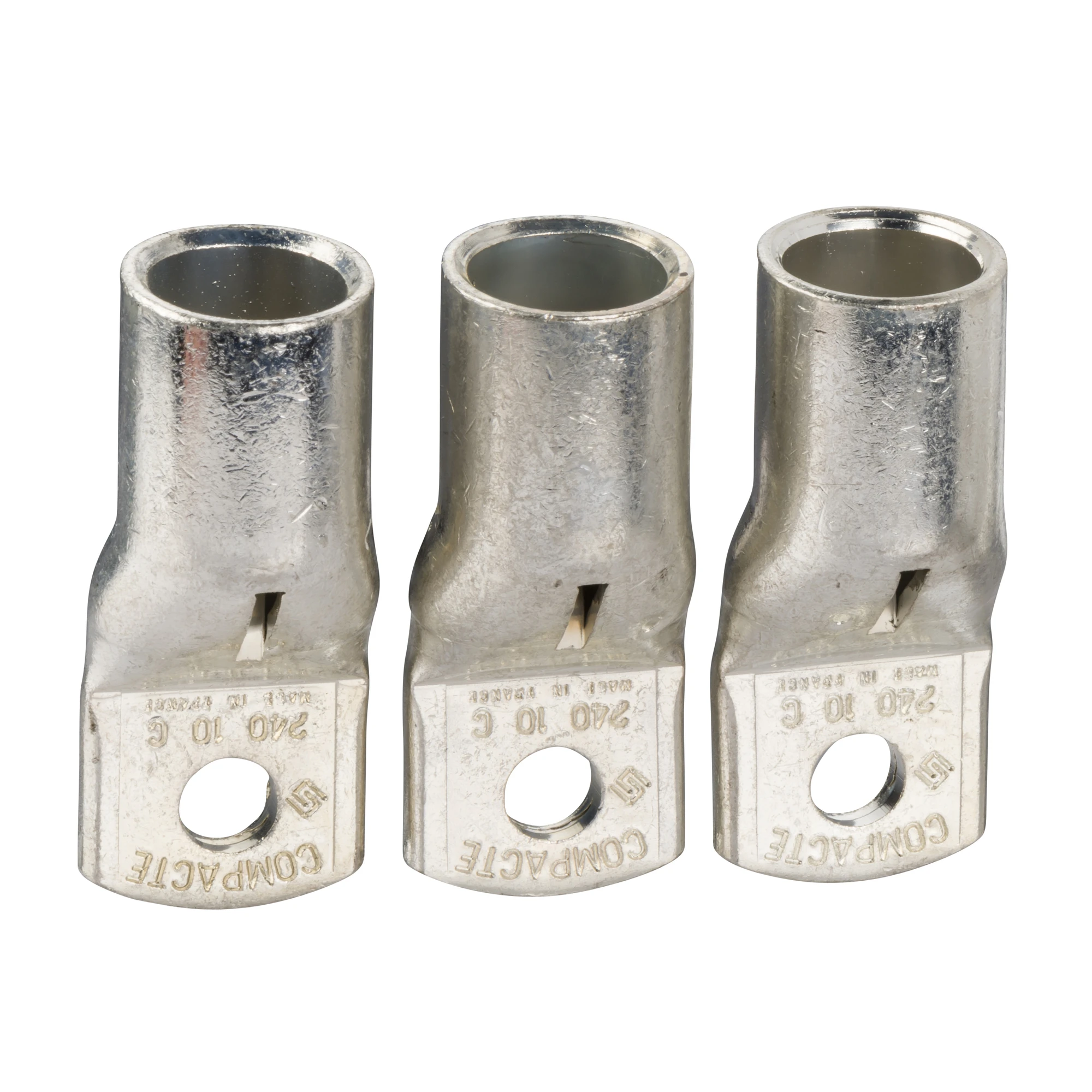 Schneider Electric LV429252 Crimped cable lugs for copper cables (3 pcs), 120mm², with phase separators (img_001) Schneider Electric LV429252 Crimped cable lugs for copper cables (3 pcs), 120mm², with phase separators (img_001)