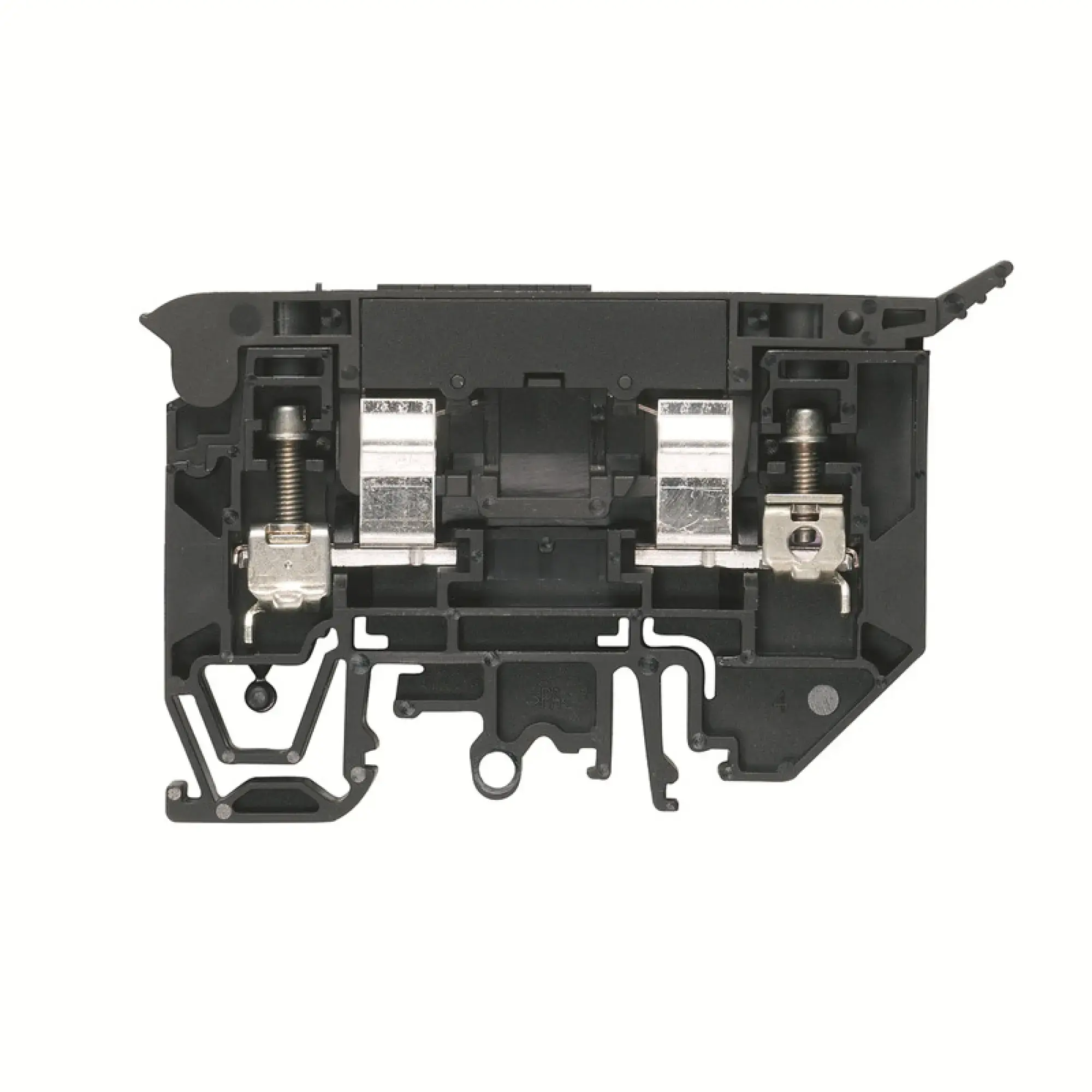 Weidmüller 1880420000 Fuse terminal, Screw connection, black, 4 mm², 10 A, 150 V, Number of connections: 2, Number of levels: 1, TS 35, TS 32 (img_001)