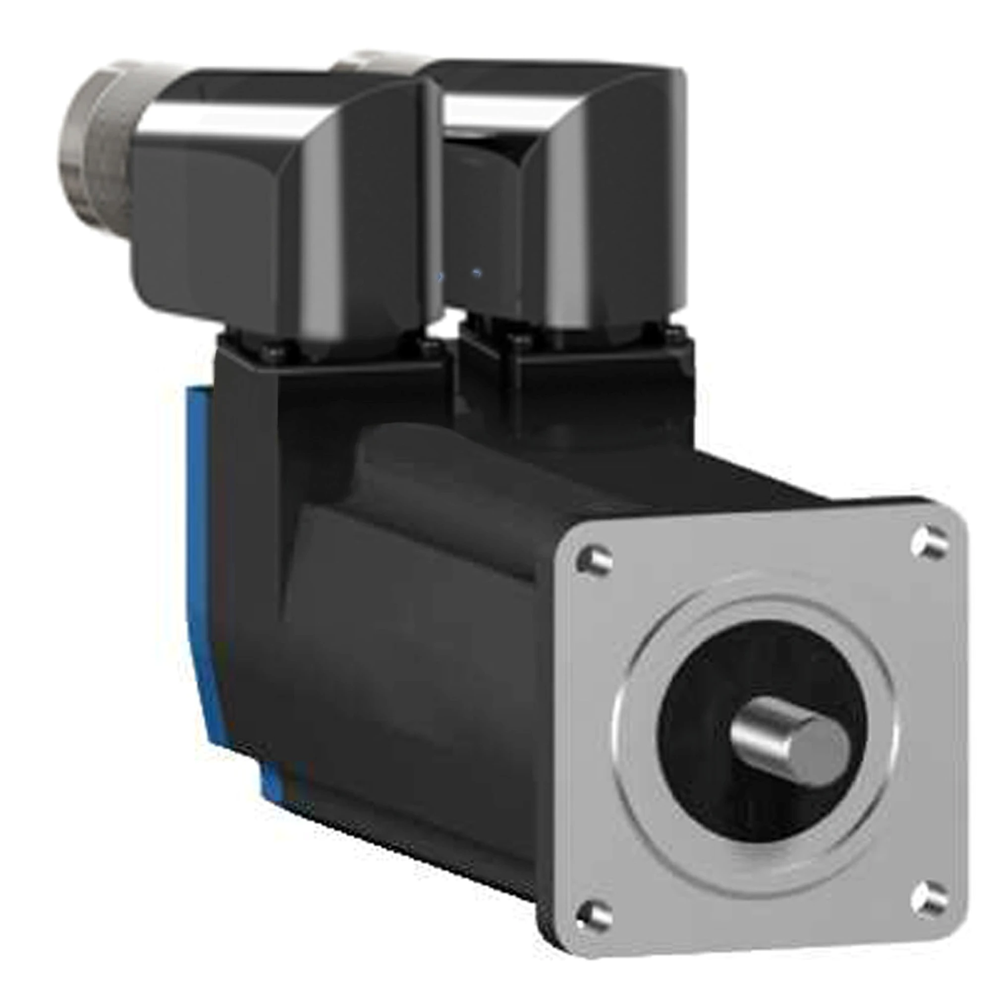 Schneider Electric BSH0551P02A2A Servo motor, Lexium BSH, 55mm, 0.5Nm, smooth shaft IP54, multiturn 128P/U, 2xM23 angled (img_001)