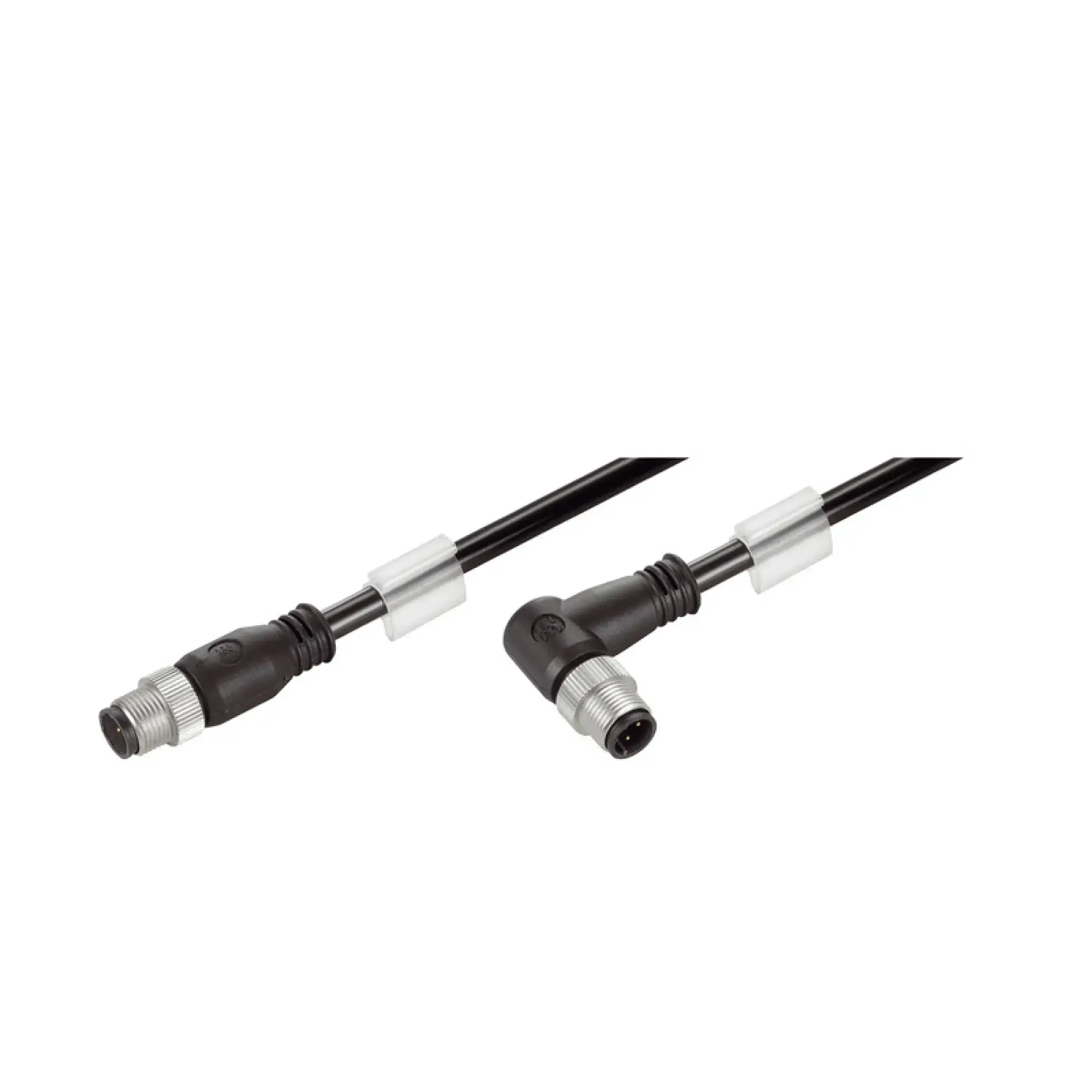 Weidmüller 1059940100 Ethernet Railway Cable (assembled), M12 D-code – IP 67 straight pin, M12 D-code – IP 67 angled pin, Number of poles: 4, Length: 10 m (img_001)