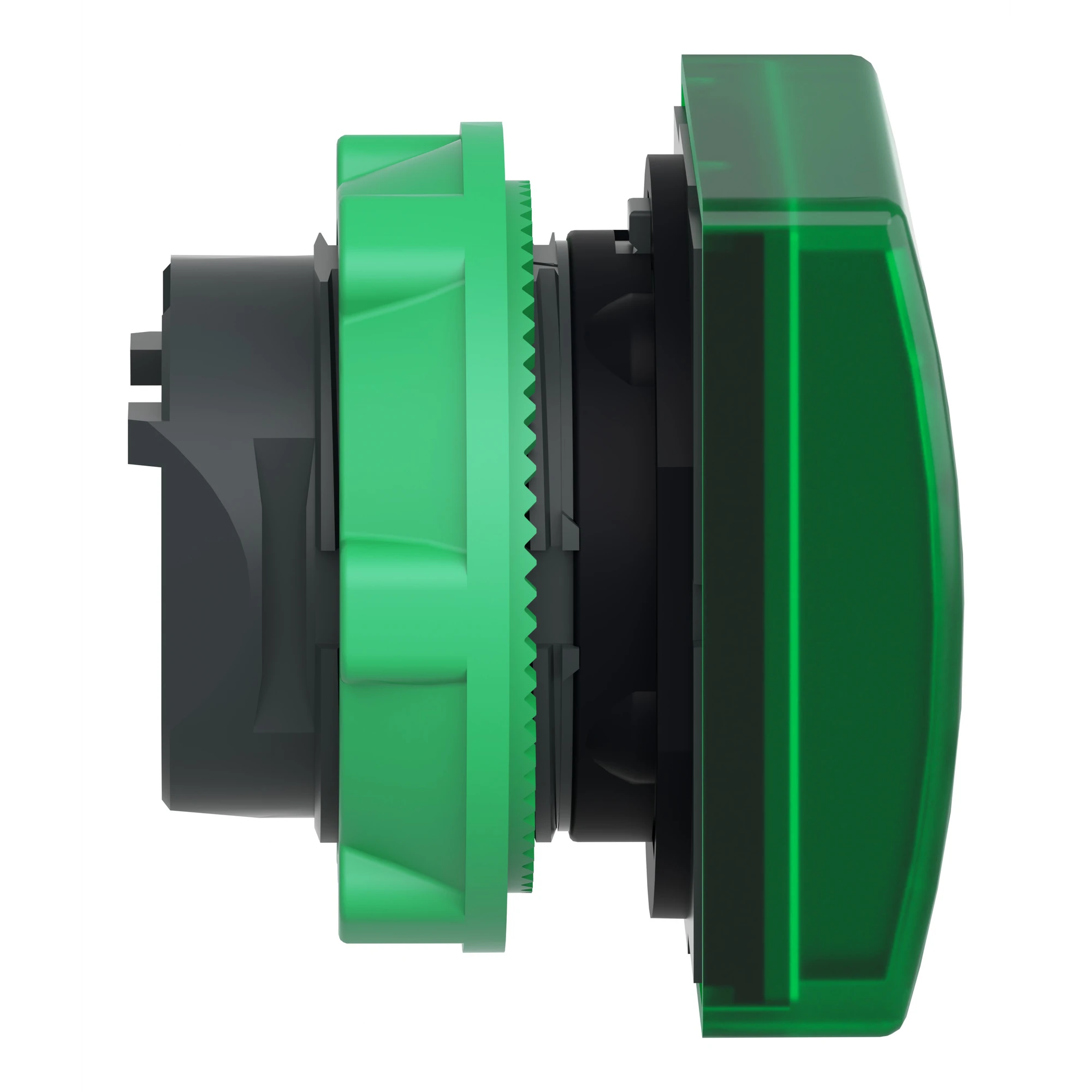 Schneider Electric ZB5CV033 Pilot light, front element, Harmony XB5, plastic, 22mm, green, for universal LED, square (img_003) Schneider Electric ZB5CV033 Pilot light, front element, Harmony XB5, plastic, 22mm, green, for universal LED, square (img_003)