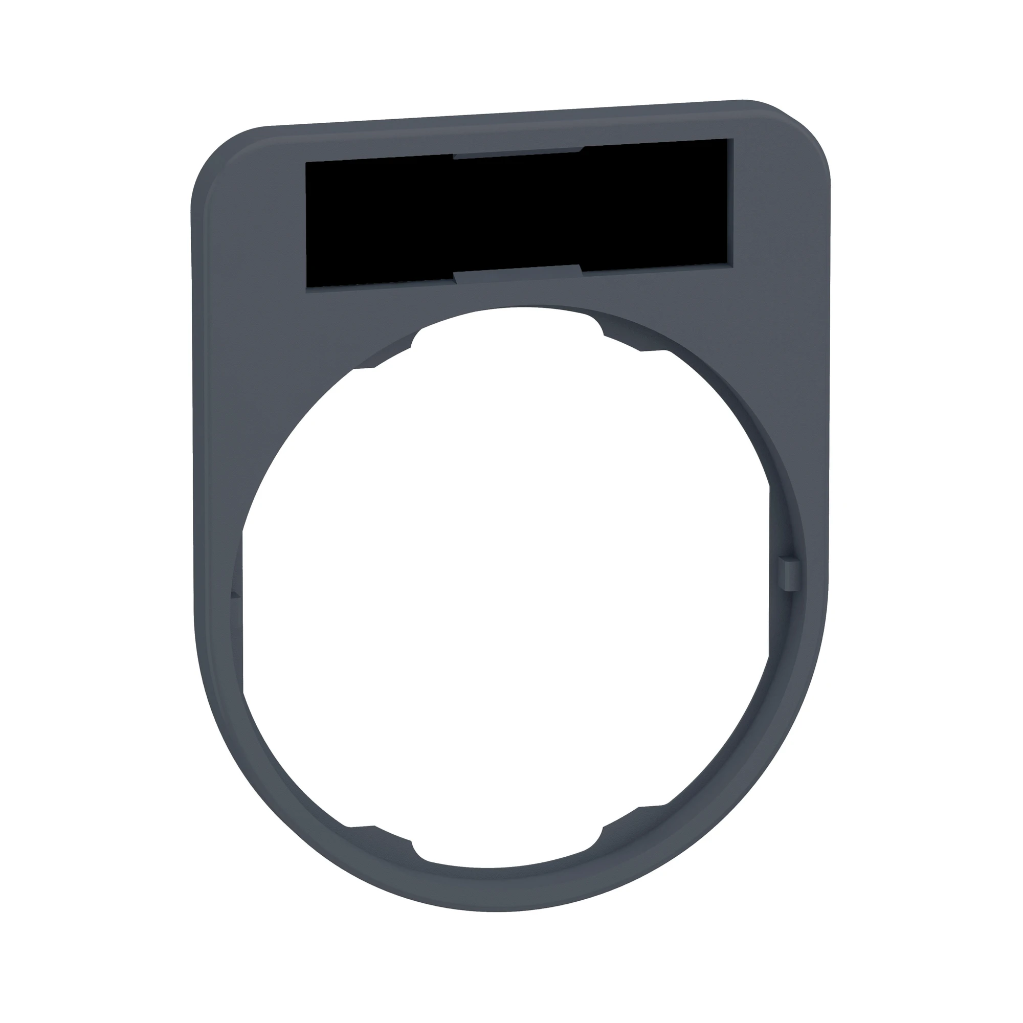 Schneider Electric ZBYF2CUST02 Label holder, plastic, for Harmony 30mm XB4F/XB5F, customizable via configurator (img_001) Schneider Electric ZBYF2CUST02 Label holder, plastic, for Harmony 30mm XB4F/XB5F, customizable via configurator (img_001)