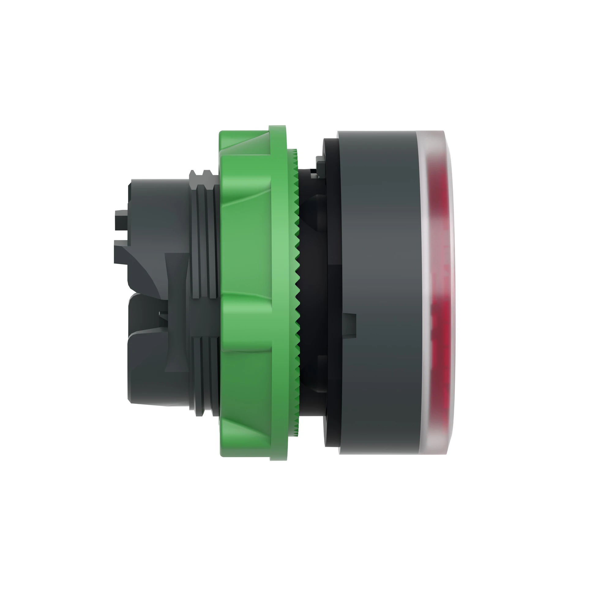 Schneider Electric ZB5AA48 Illuminated Push-button, Front Element, Harmony XB5, Plastic, 22mm, Red, for Universal LED, for Insertable Label (img_004)