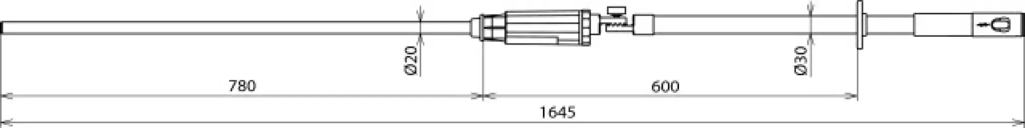 Dehn 767951 PHE III voltage detector 6...10kV 50Hz category S with gear coupling (img_002)