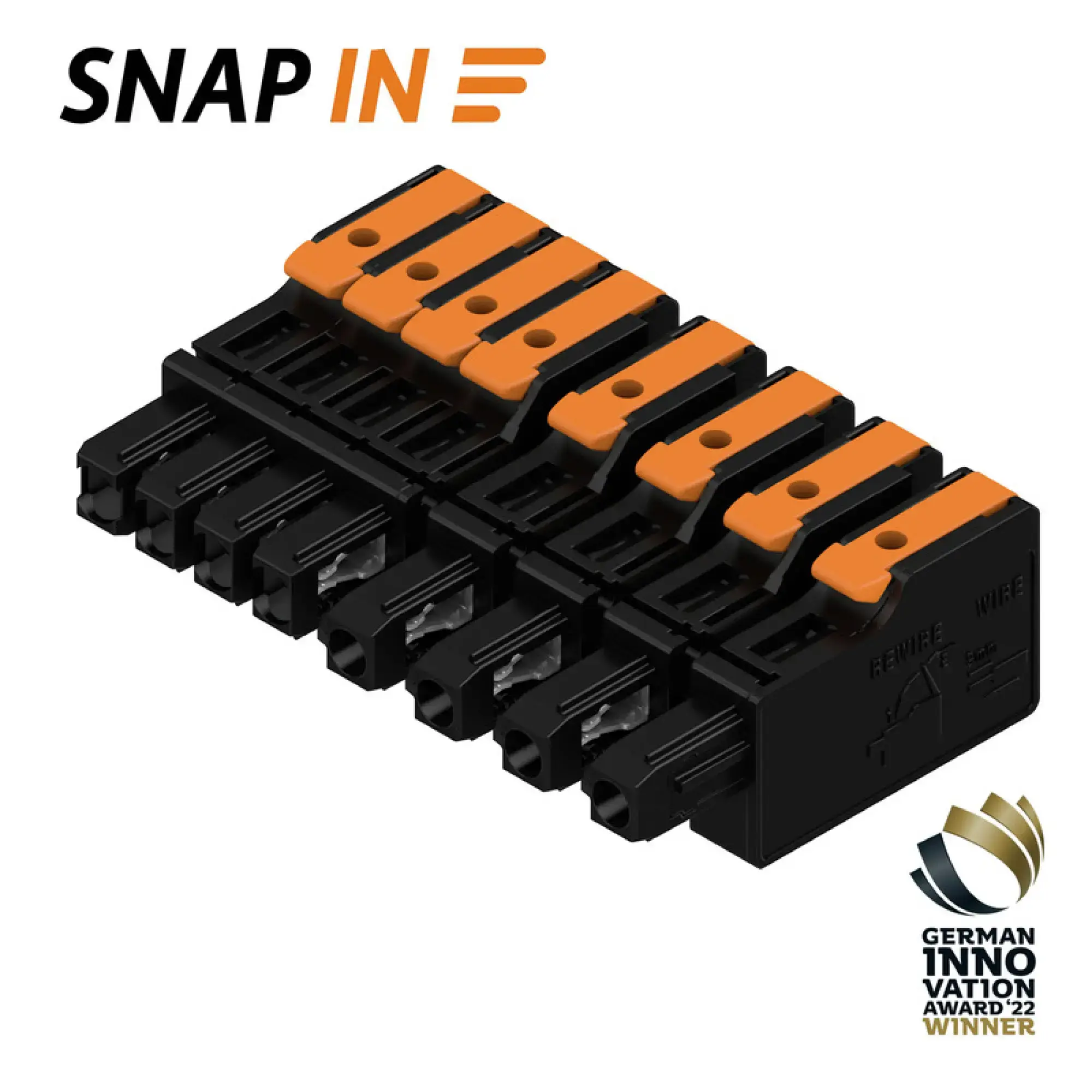 Weidmüller 8000078352 Hybrid connector (wire connection), 7.50 mm, Number of poles: 8, SNAP IN (img_001)