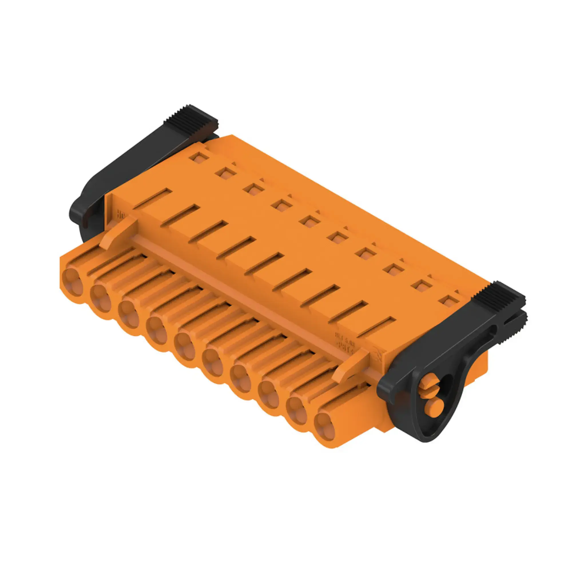 Weidmüller 1890300000 PCB connector (wire connection), 320 V, 27 A, Pitch in mm: 5.08, 2.5 mm², Number of poles: 10, TOP connection, Box (img_001)