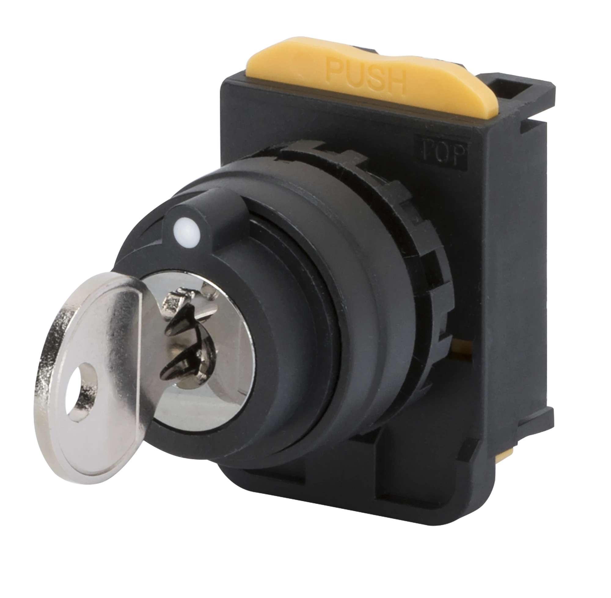 GEWISS GW74412 ROUND KEY SELECTOR WIT FIXED POSITION AND REMOVABLE KEY - TIPO 1-0-2 - 3 GANGS (img_001)