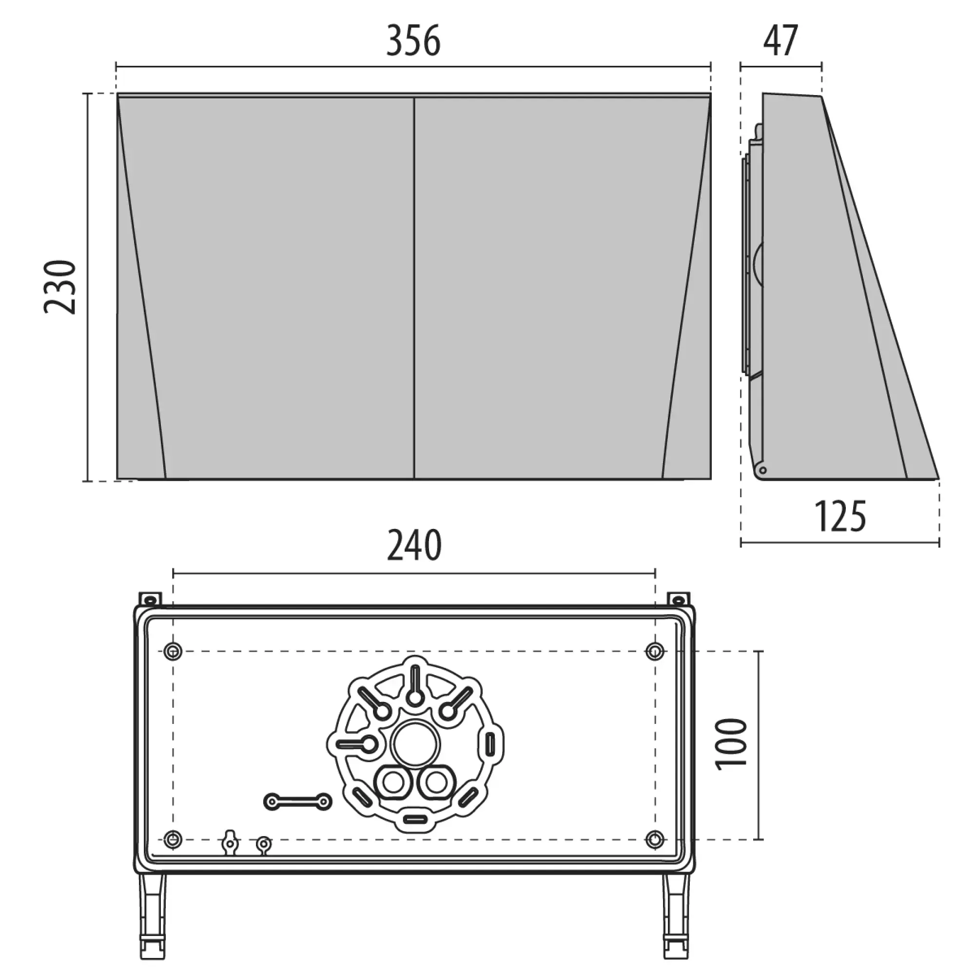 Performance iN Lighting 3106328 LED-Wandleuchte 4000K 79W statisch asymmetrische extrabreite Streuoptik 3106328 (img_003)