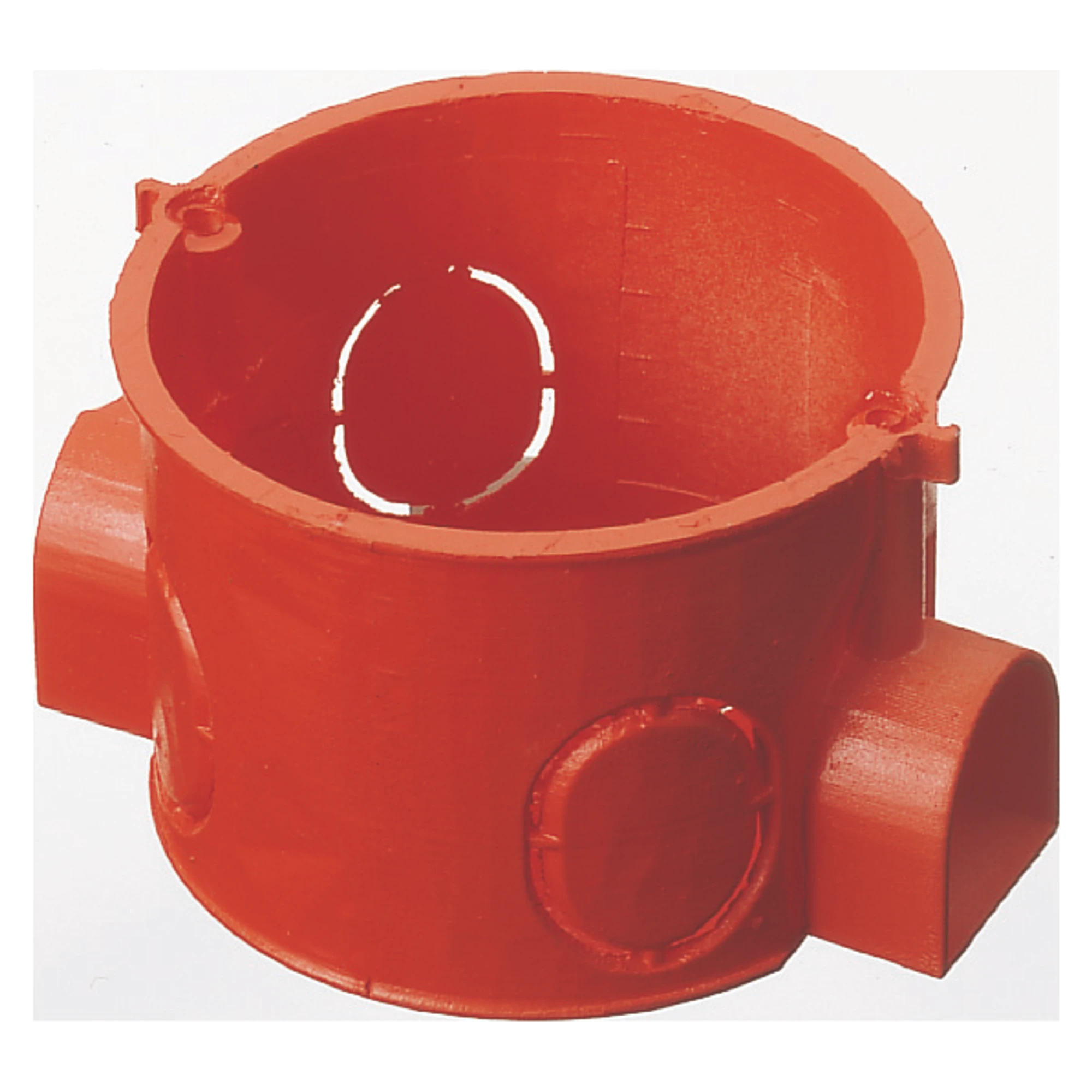 GEWISS GW24232 ROUND MODULAR FLUSH-MOUNTING BOX - HALOGEN FREE - DIAMETER 60x42 (img_001)