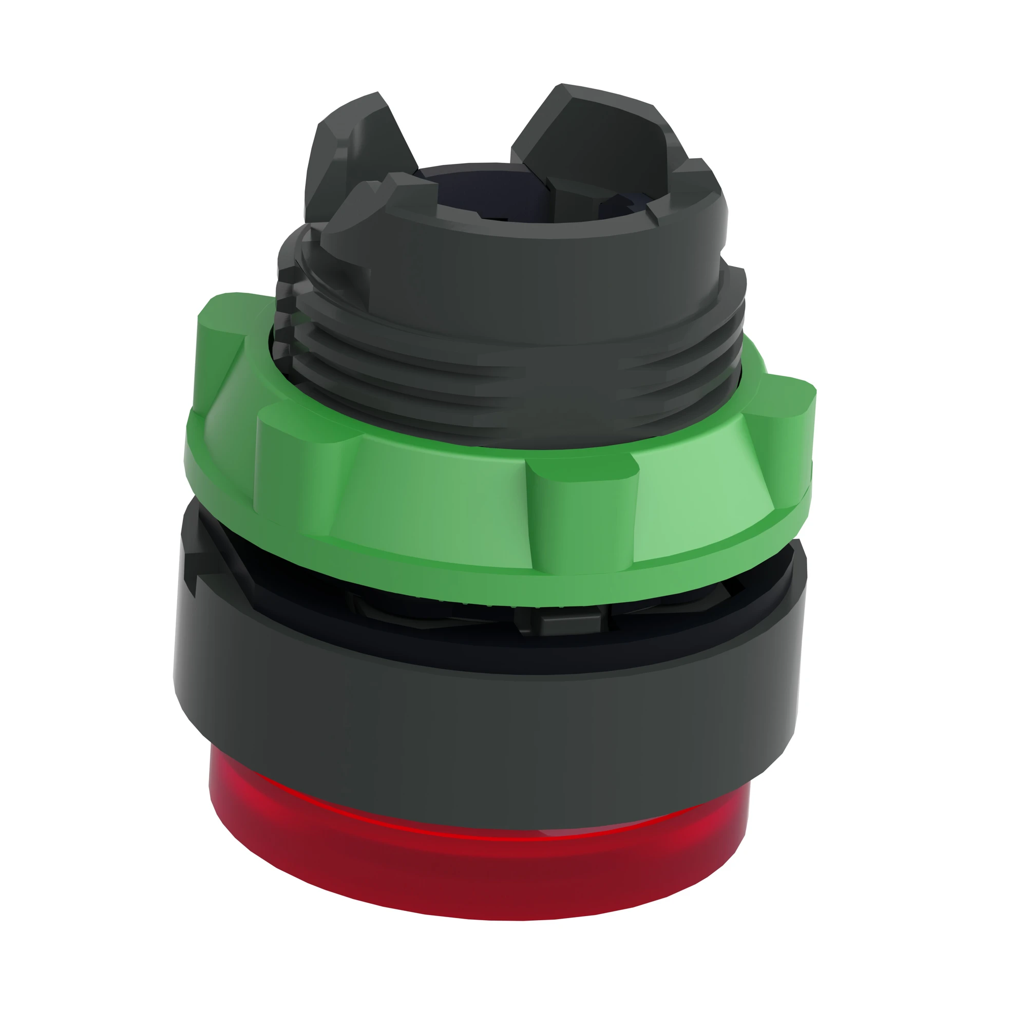 Schneider Electric ZB5AW143 Illuminated Push Button, Front Element, Harmony XB5, Plastic, 22mm, Red, Projecting, for Universal LED (img_008)