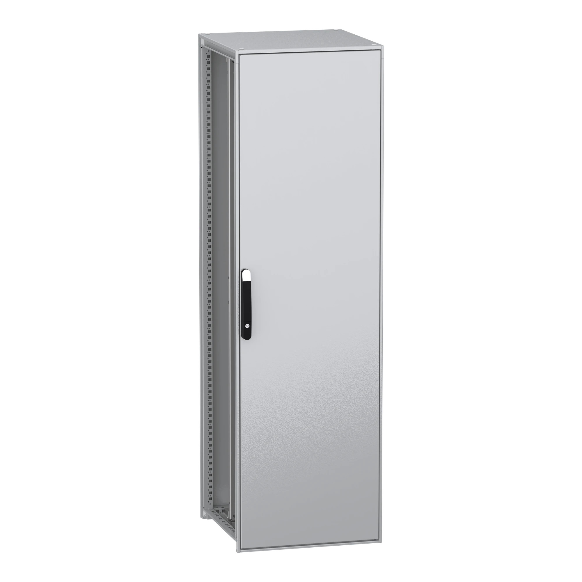 Schneider Electric NSYSFN20660P Free-standing enclosure, electrical, PanelSeT SFN, made of decarbonized steel, with mounting plate, assembled, 2000x600x600mm, IP55 (img_001)