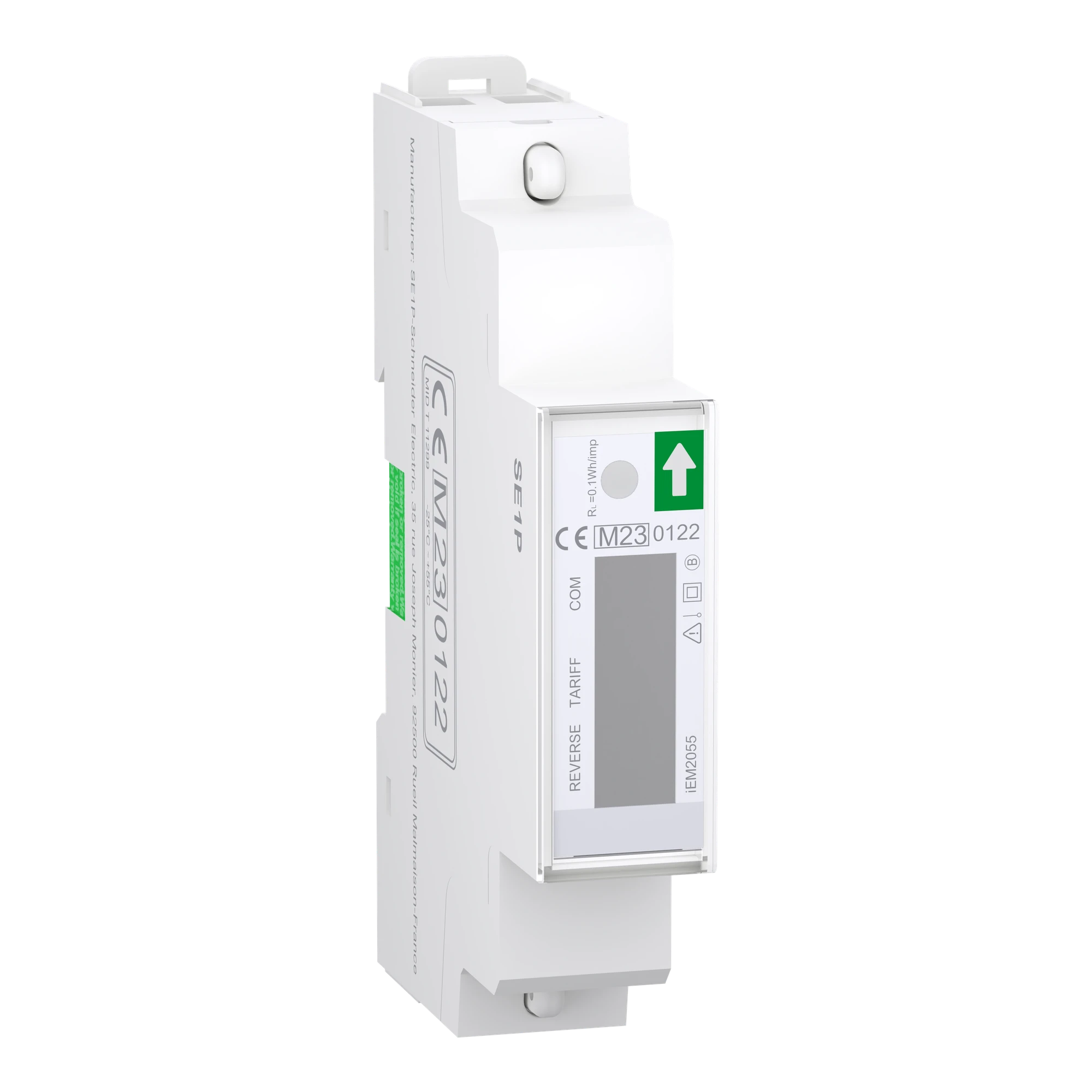 Schneider Electric A9MEM2055 Direct Measurement up to 45 A, S0 Pulse Output, Accuracy Class 1, 1TE, MID (img_001) Schneider Electric A9MEM2055 Direct Measurement up to 45 A, S0 Pulse Output, Accuracy Class 1, 1TE, MID (img_001)