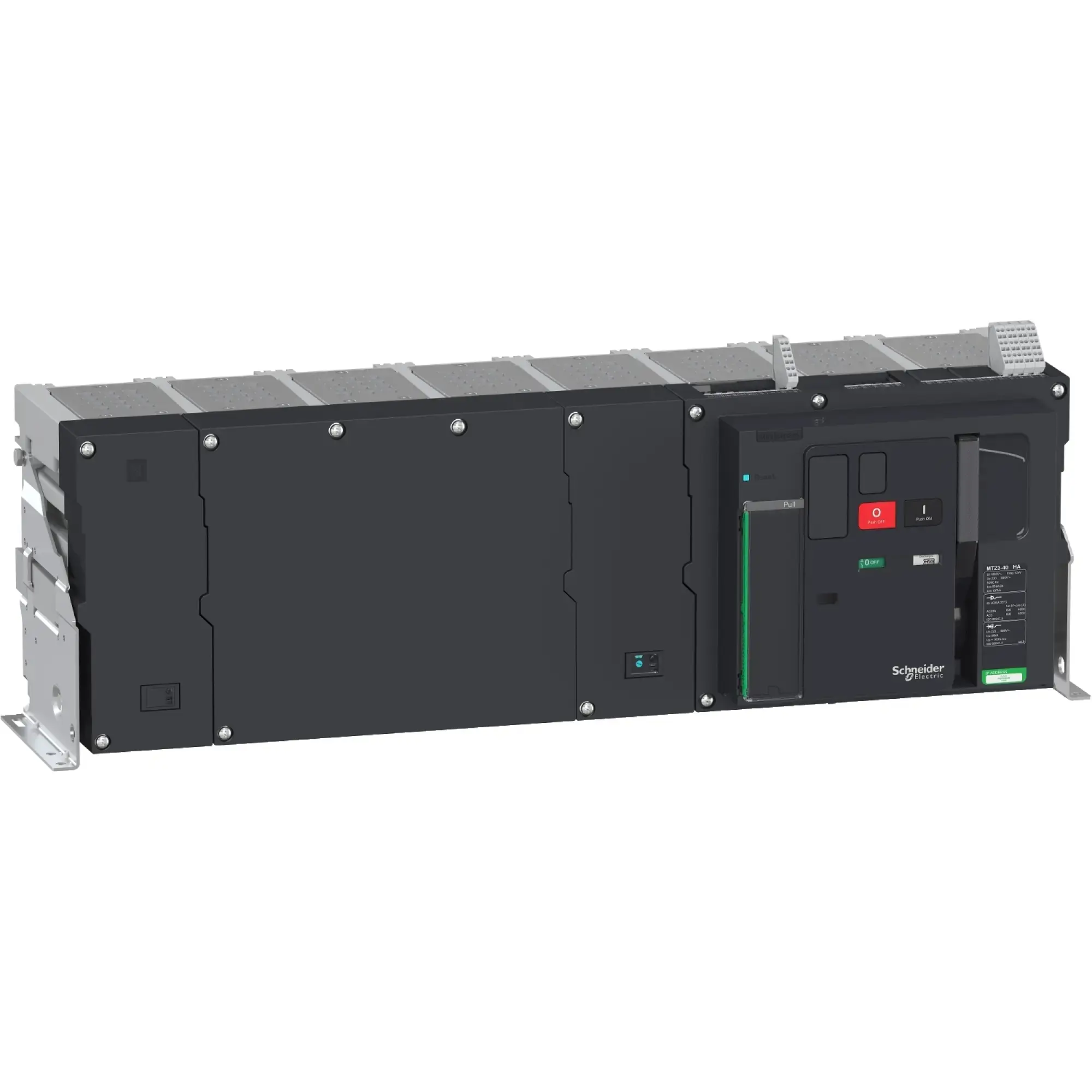 Schneider Electric LV848111 MasterPact MTZ3 4000A HA Icm=187kA/690V 4P Fixed Mounting Basic Breaker (img_002)