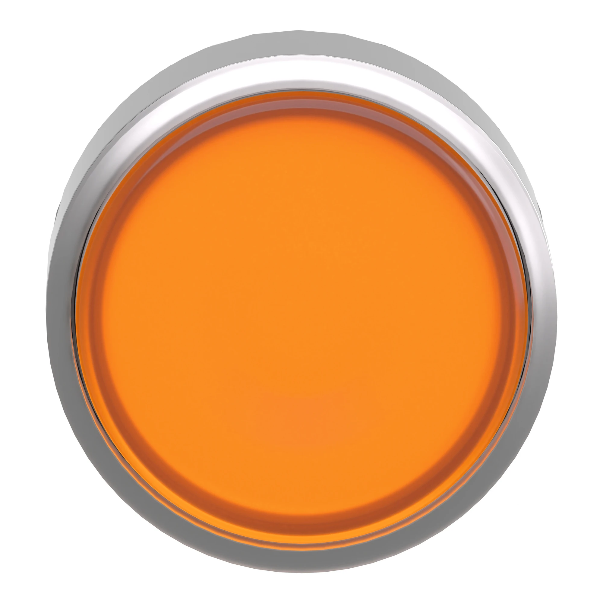 Schneider Electric ZB4BA58 Illuminated push-button, front element, Harmony XB4, metal, 22mm, orange, momentary, for universal LED, for insert labels (img_007)