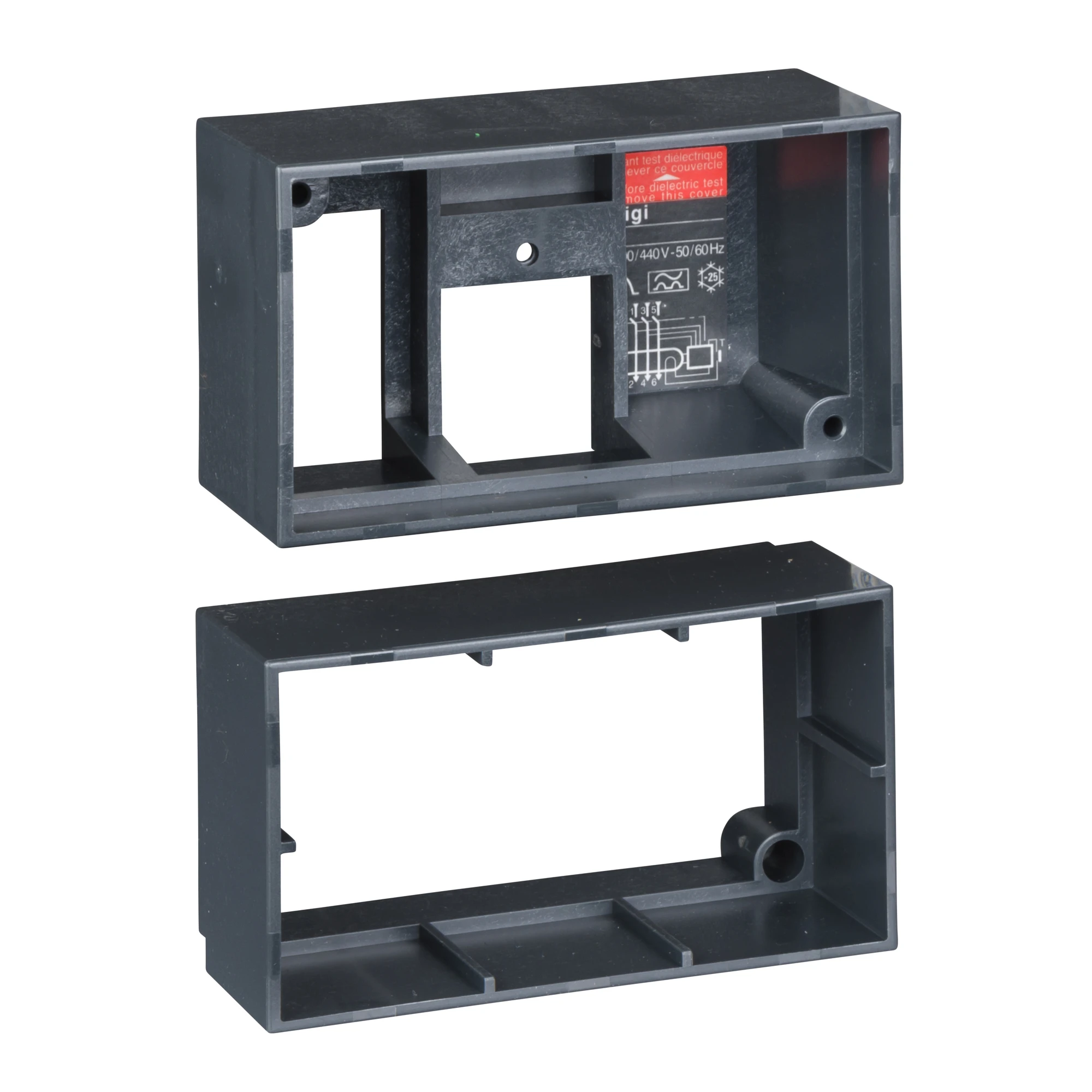 Schneider Electric LV429285 Door sealing frame for Vigi module, slide-in cassette, ComPact NSX100-250 (img_001) Schneider Electric LV429285 Door sealing frame for Vigi module, slide-in cassette, ComPact NSX100-250 (img_001)