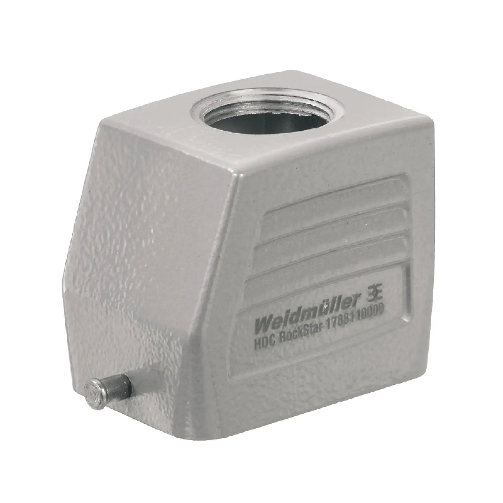Weidmüller 1788110000 Housing (industry plug-in connectors), Cable entry from top, Plug housing, End-locking clamp, lower side, Size: 3, IP65 (in plugged condition) (img_001)