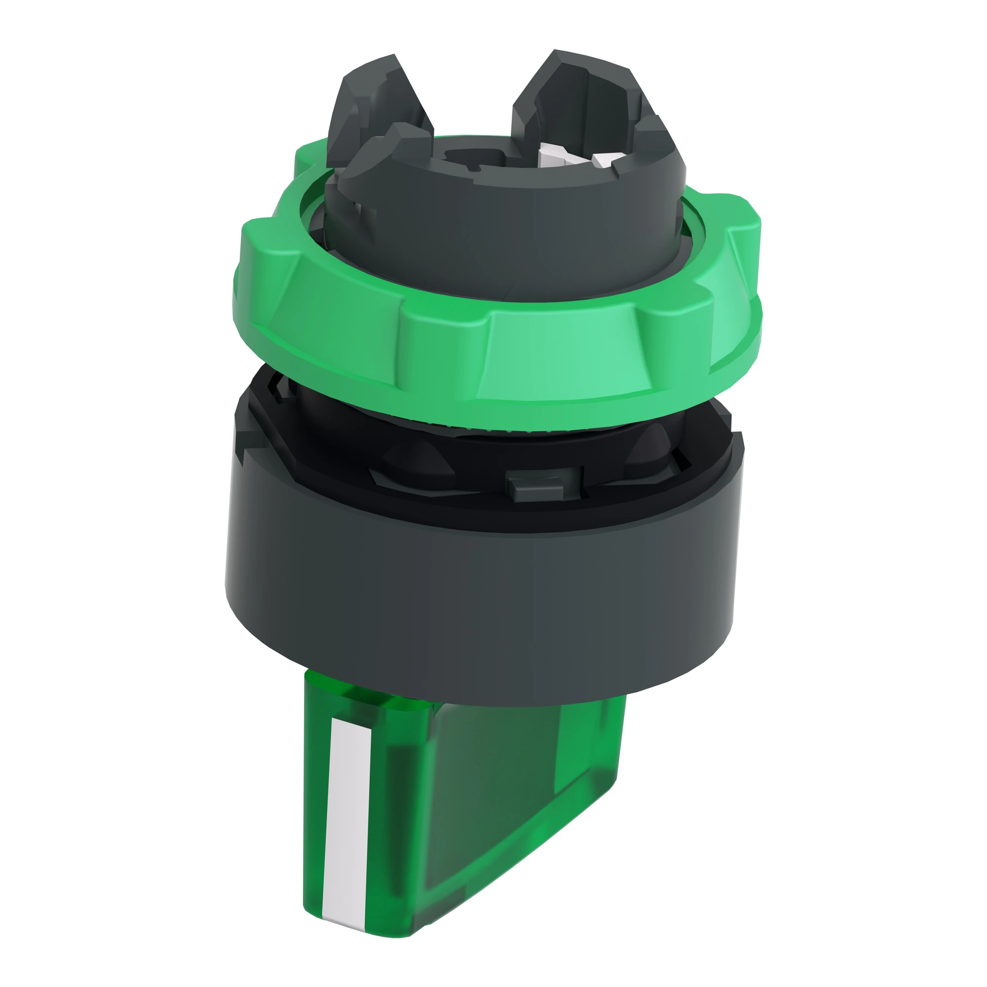 Schneider Electric ZB5AK1233 Illuminated selector switch, front element, Harmony XB5, plastic, 22mm green, for universal LED, 2 positions, latching (img_007) Schneider Electric ZB5AK1233 Illuminated selector switch, front element, Harmony XB5, plastic, 22mm green, for universal LED, 2 positions, latching (img_007)