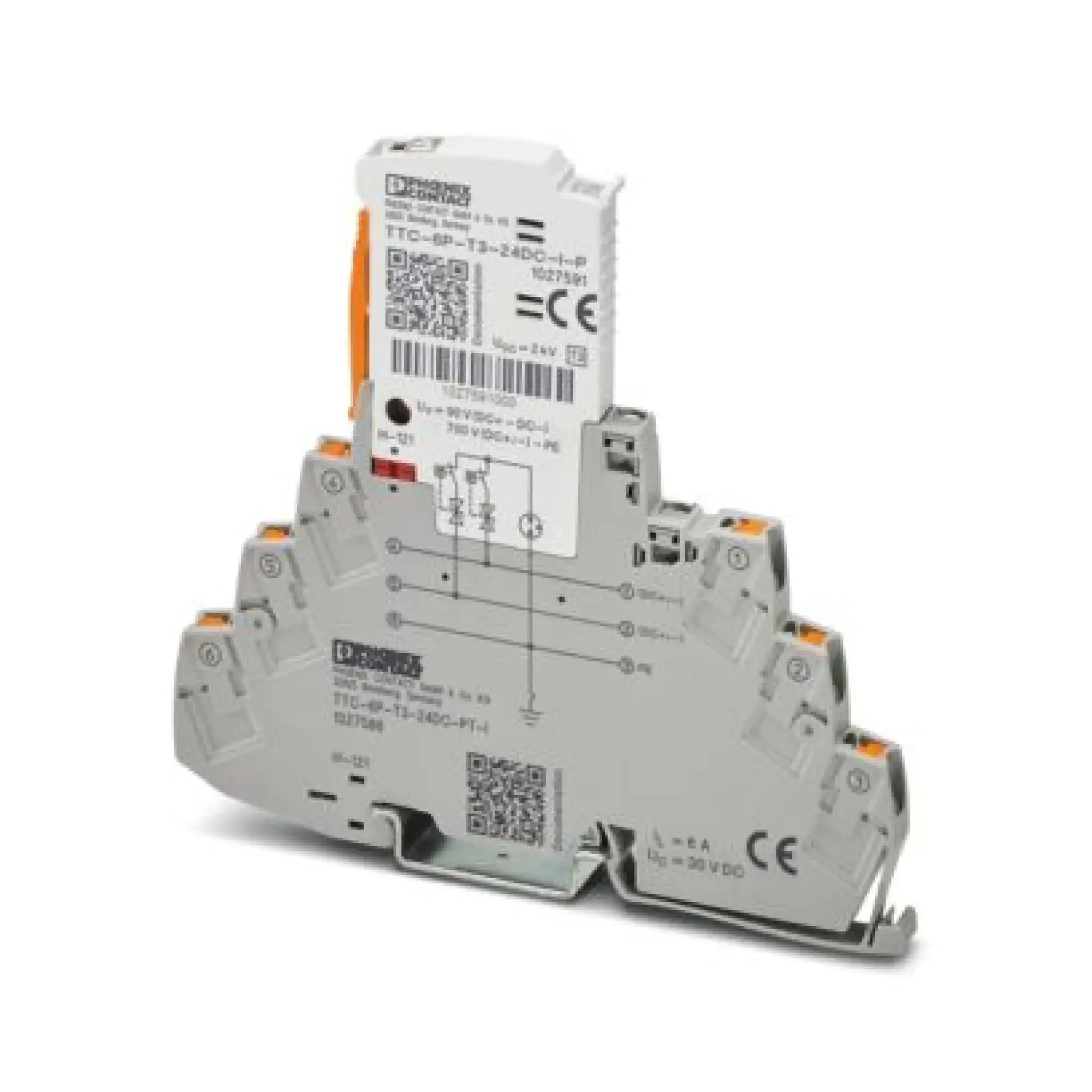 Phoenix Contact 1027586 Type 3 surge protection device TTC-6P-T3-24DC-PT-I (img_001)