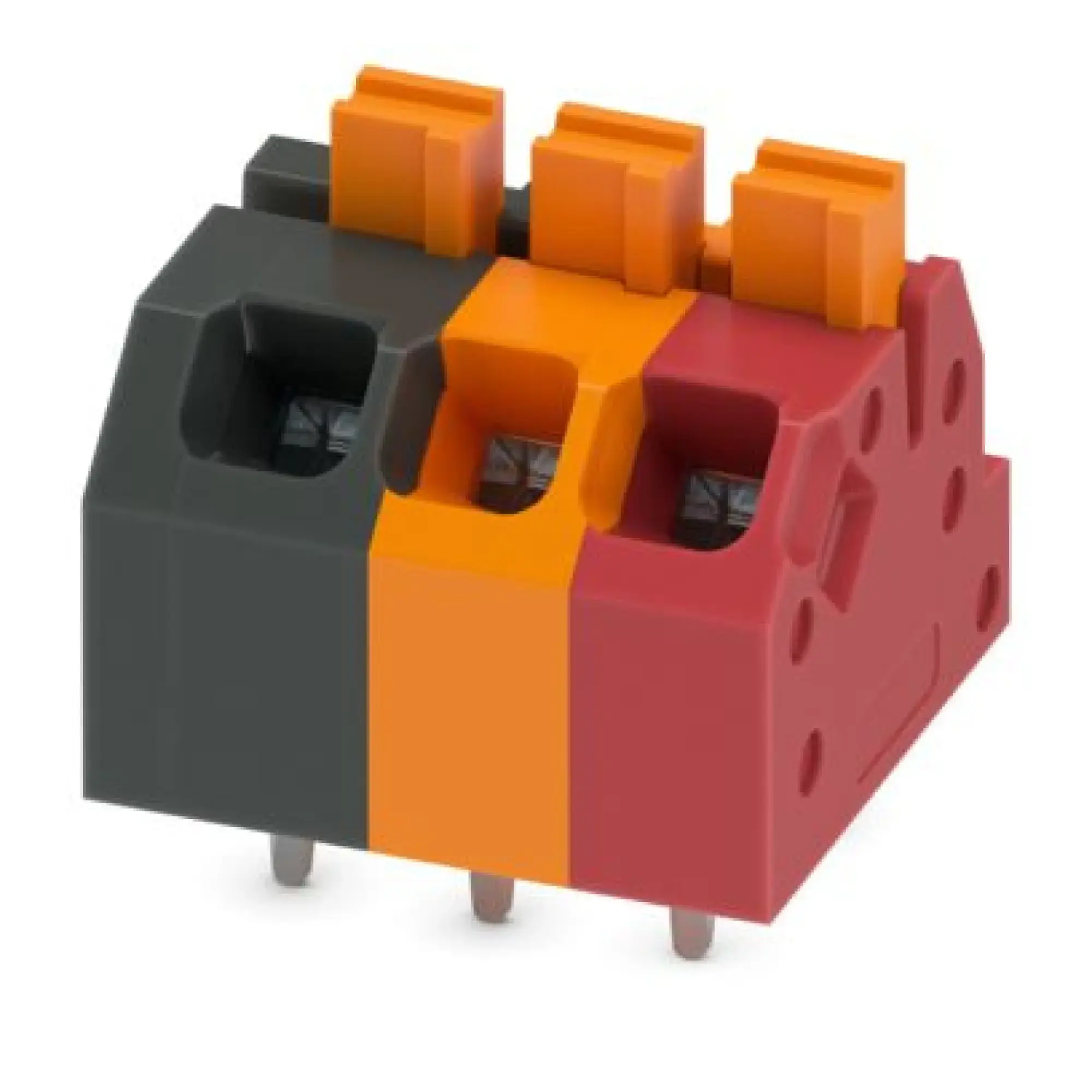 Phoenix Contact 1301492 PCB terminal block SPTAF 1/ 3-3,5-EL MC:BK,OG,RD (img_001) Phoenix Contact 1301492 PCB terminal block SPTAF 1/ 3-3,5-EL MC:BK,OG,RD (img_001)