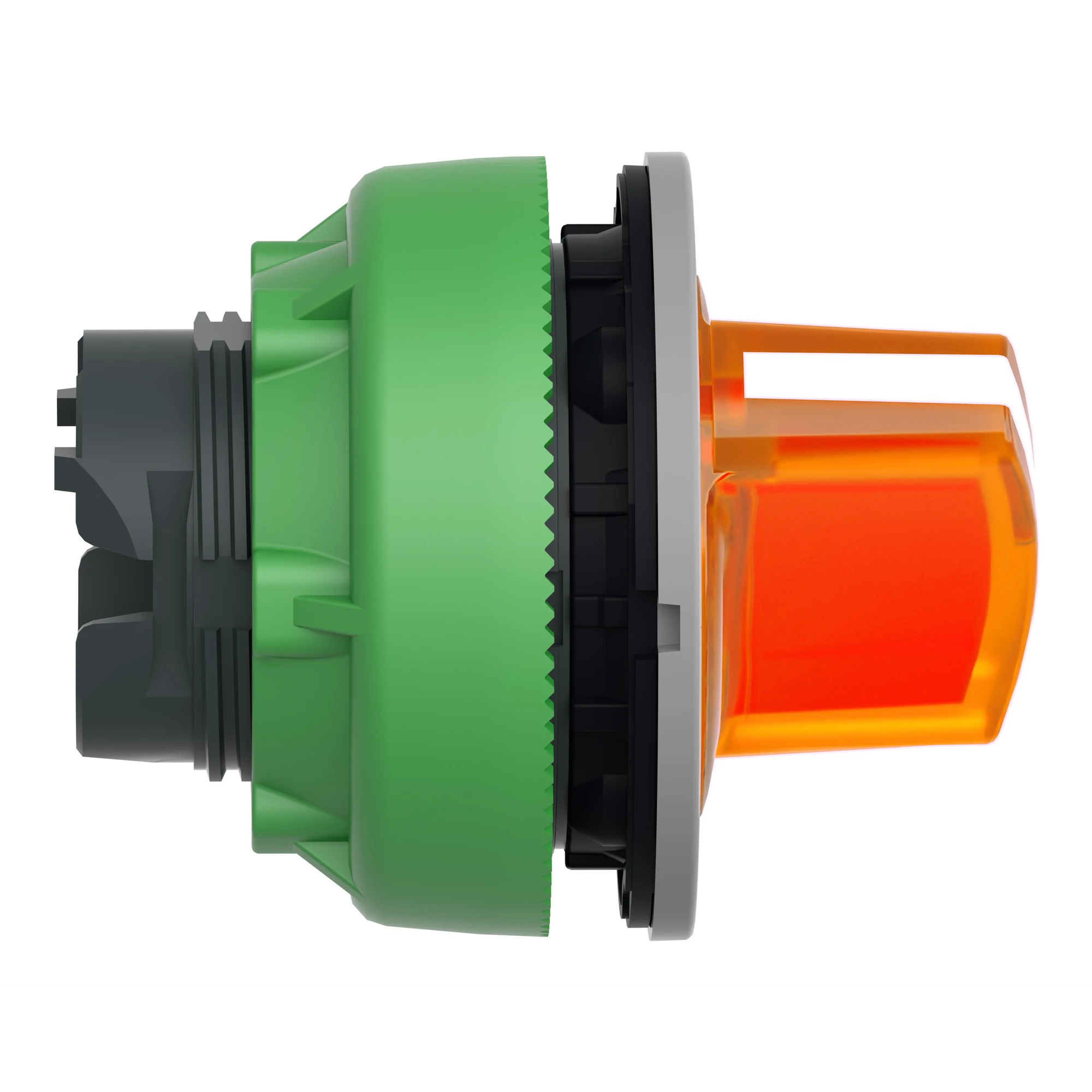 Schneider Electric ZB5FK1253C0 Illuminated Selector Switch, Front Element, Harmony XB5F, Plastic, 30mm, Orange, for Universal LED, 2 Positions, Latching (img_004) Schneider Electric ZB5FK1253C0 Illuminated Selector Switch, Front Element, Harmony XB5F, Plastic, 30mm, Orange, for Universal LED, 2 Positions, Latching (img_004)