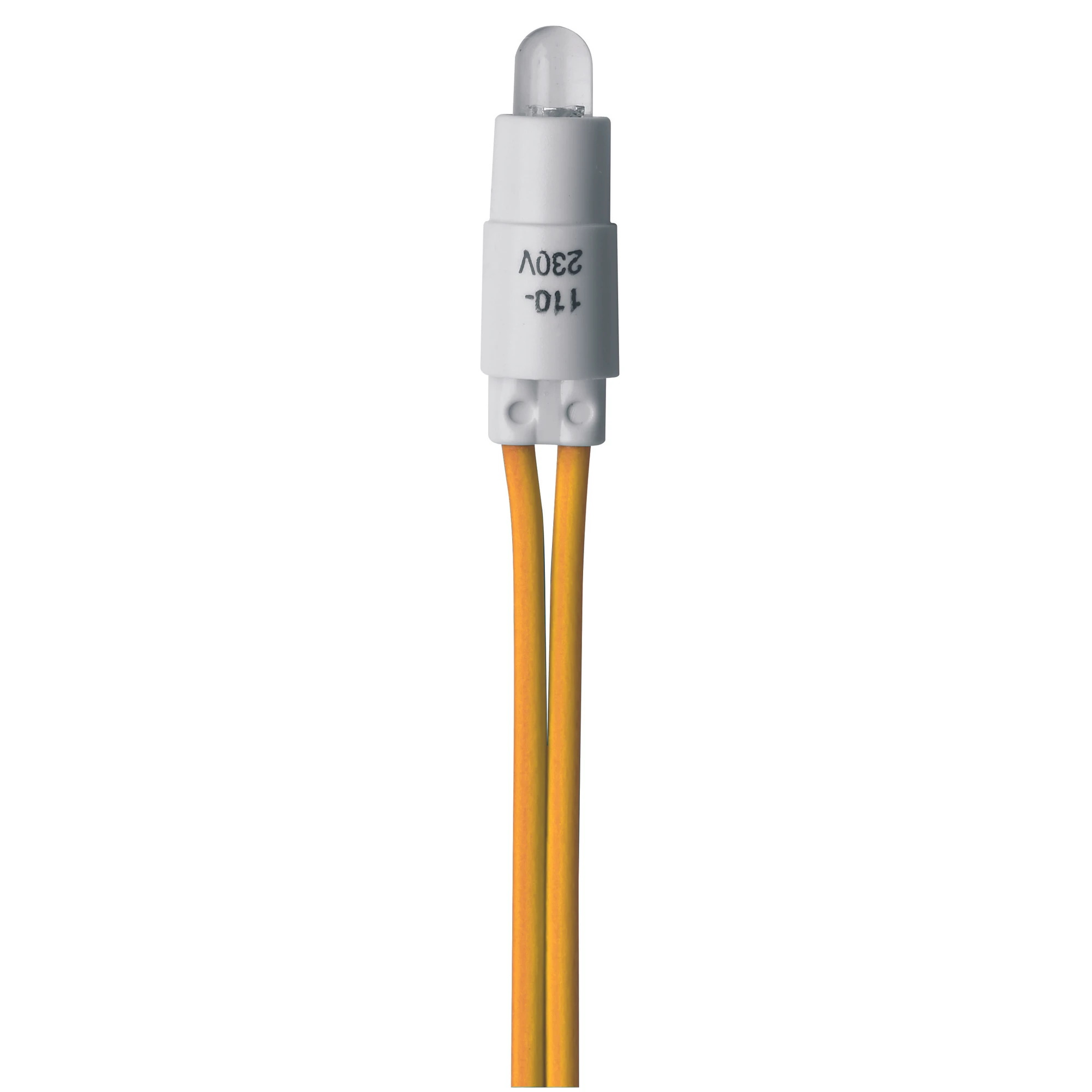 GEWISS GW10885 LED Kolbenlampe mit Anschlussleitung 10cm 230V AC Bernstein (img_001)