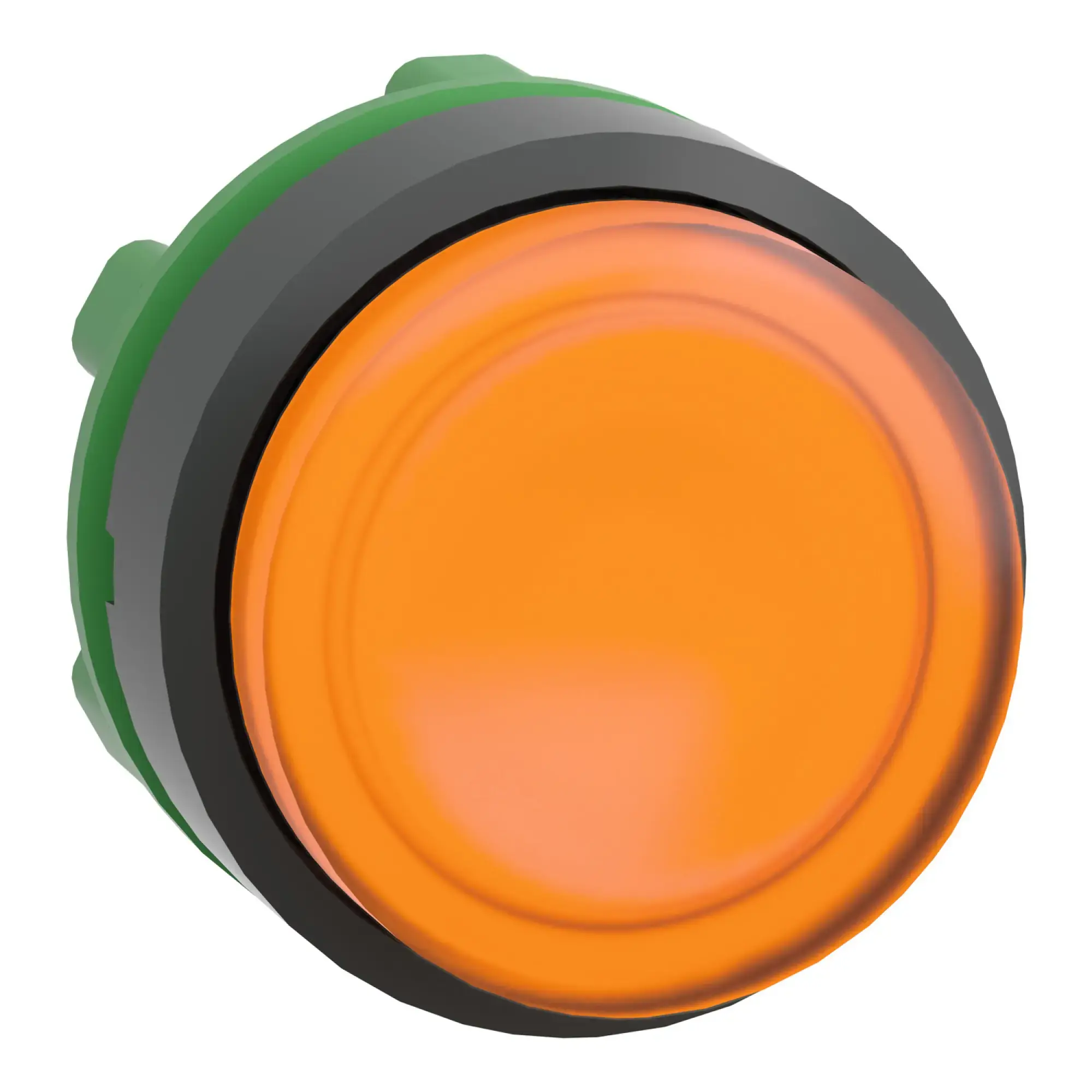 Schneider Electric ZB5AH53 Illuminated Push Button, Front Element, Harmony XB5, Plastic, 22mm, Yellow, Projecting, for Universal LED, Latching (img_008)
