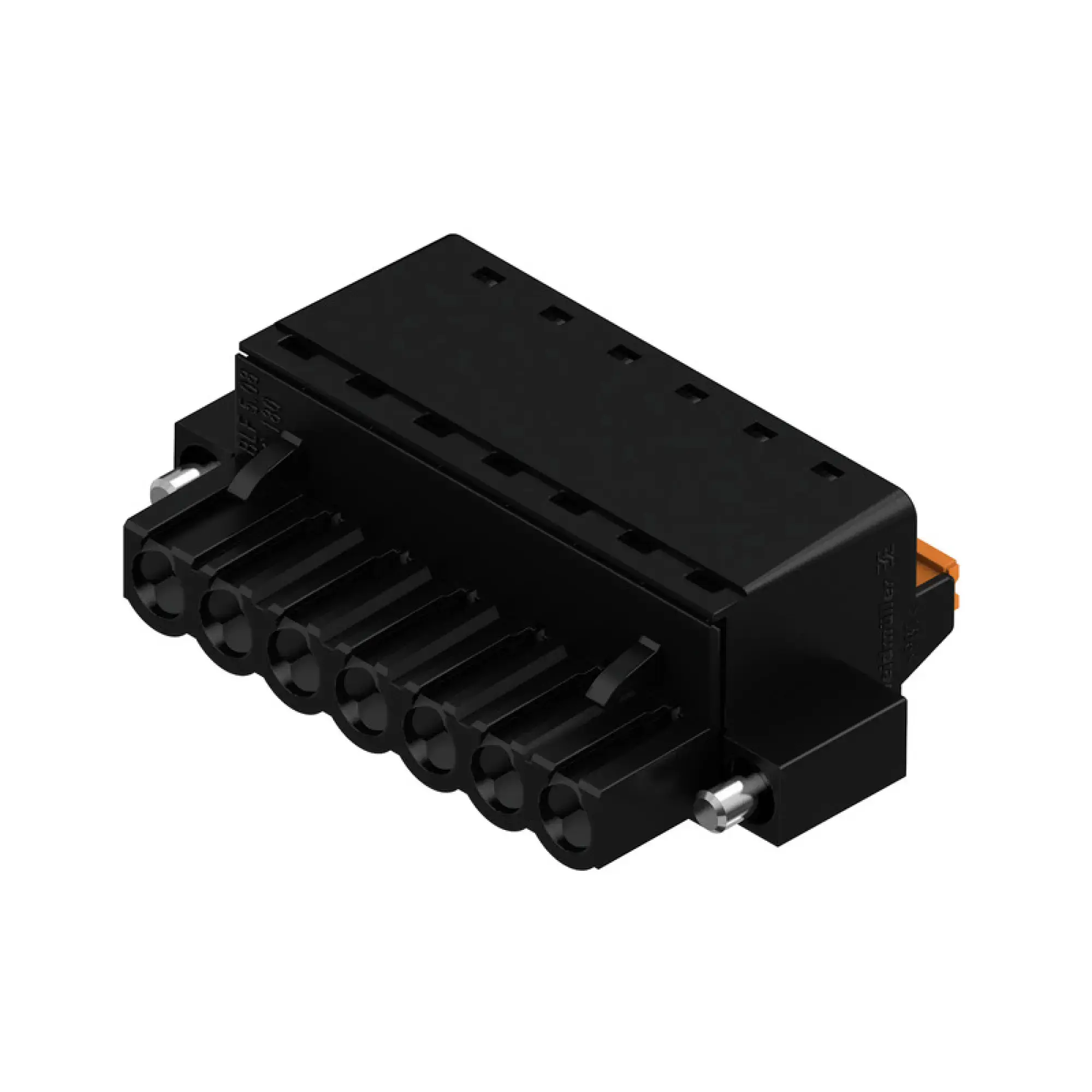 Weidmüller 1012690000 PCB connector (wire connection), 320 V, 24 A, Pitch in mm: 5.08, 3.31 mm², Number of poles: 7, PUSH IN with actuator, Box (img_001)