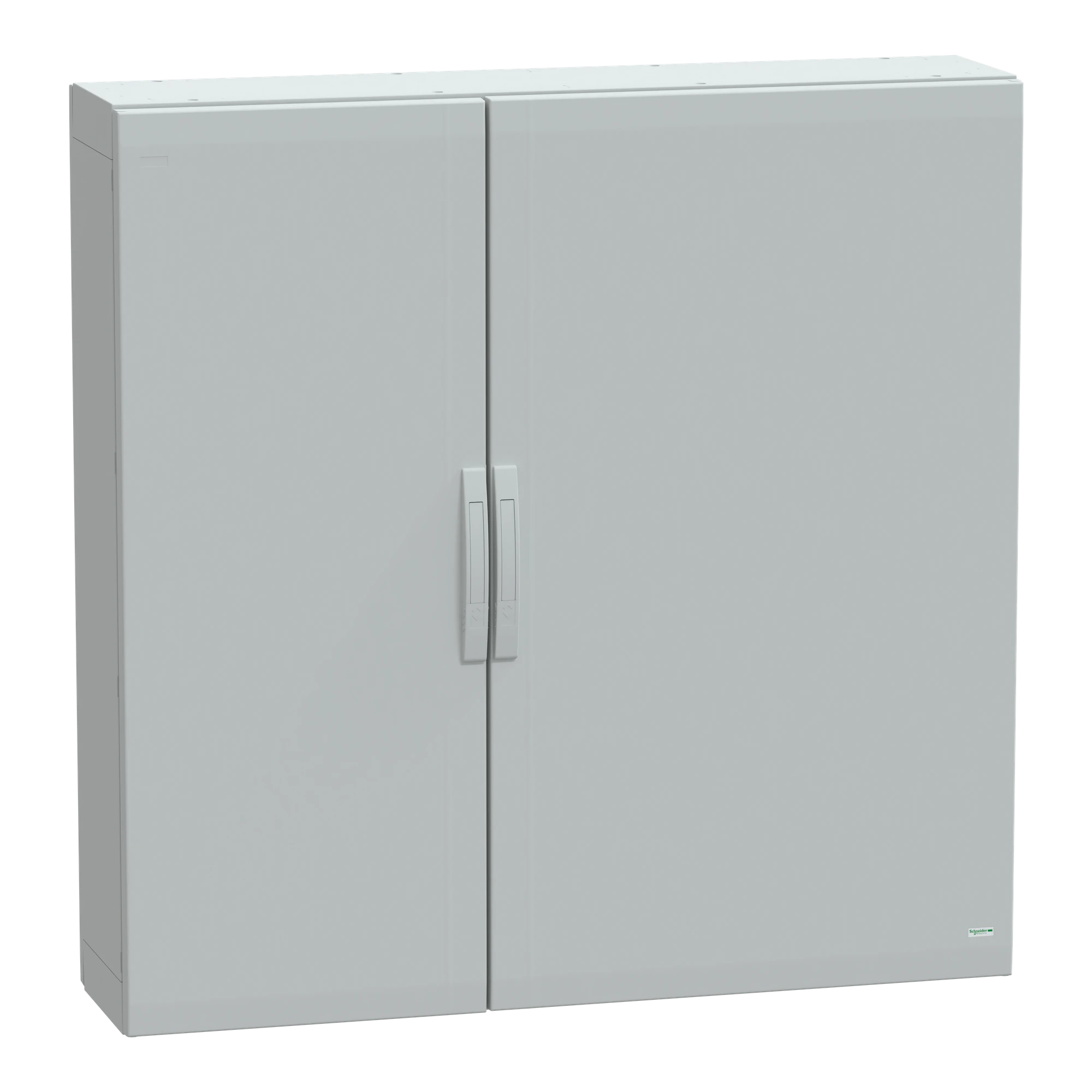 Schneider Electric NSYPLA12123G Polyester enclosure floor-standing PLA complete sealed 1250x1250x320mm IP65, solid doors (img_001)