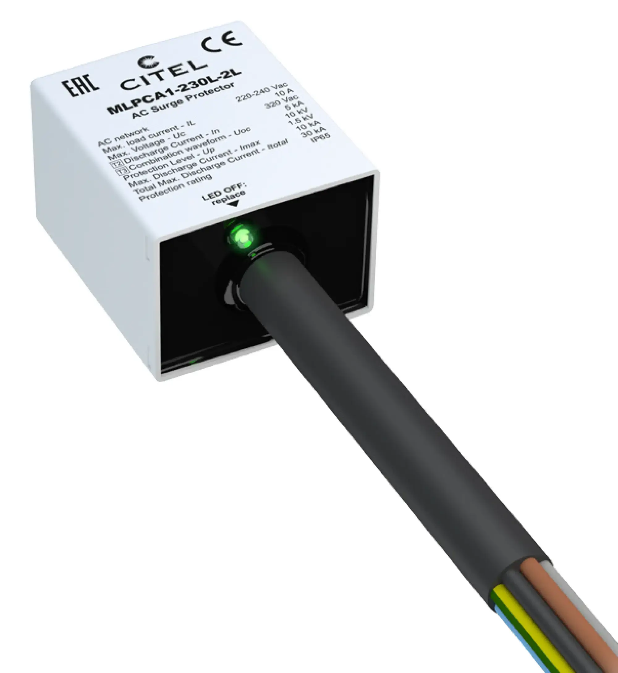 Citel 835261 Überspannungsschutz für einphasige 230 V LED-Systeme, SK 1, IP65 (img_001) Citel 835261 Überspannungsschutz für einphasige 230 V LED-Systeme, SK 1, IP65 (img_001)