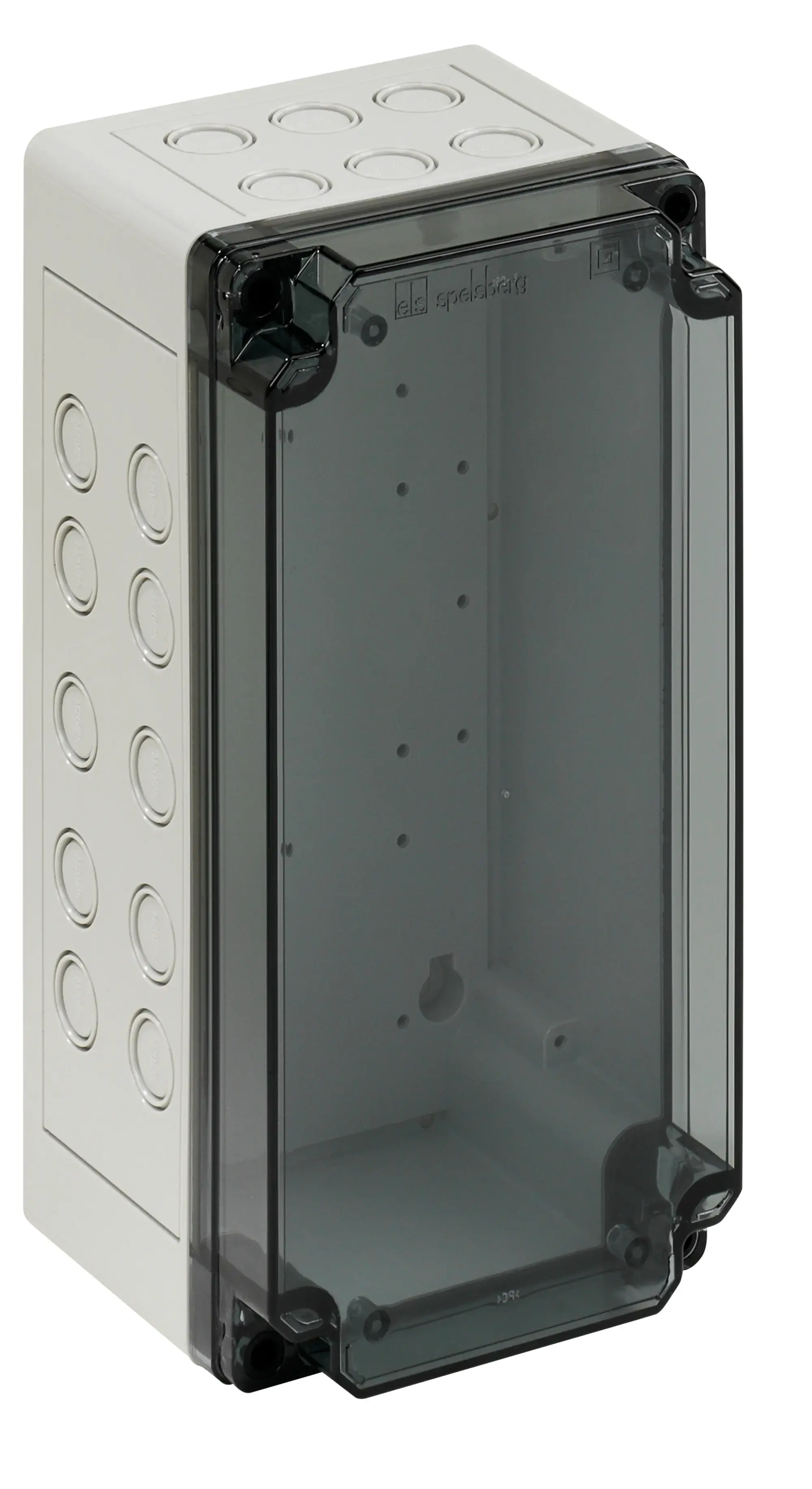 Spelsberg 59111001 Empty enclosure, Type of protection IP65, Impact strength IK07, Protection class II, Rated voltage 400V AC, Halogen free (img_001) Spelsberg 59111001 Empty enclosure, Type of protection IP65, Impact strength IK07, Protection class II, Rated voltage 400V AC, Halogen free (img_001)