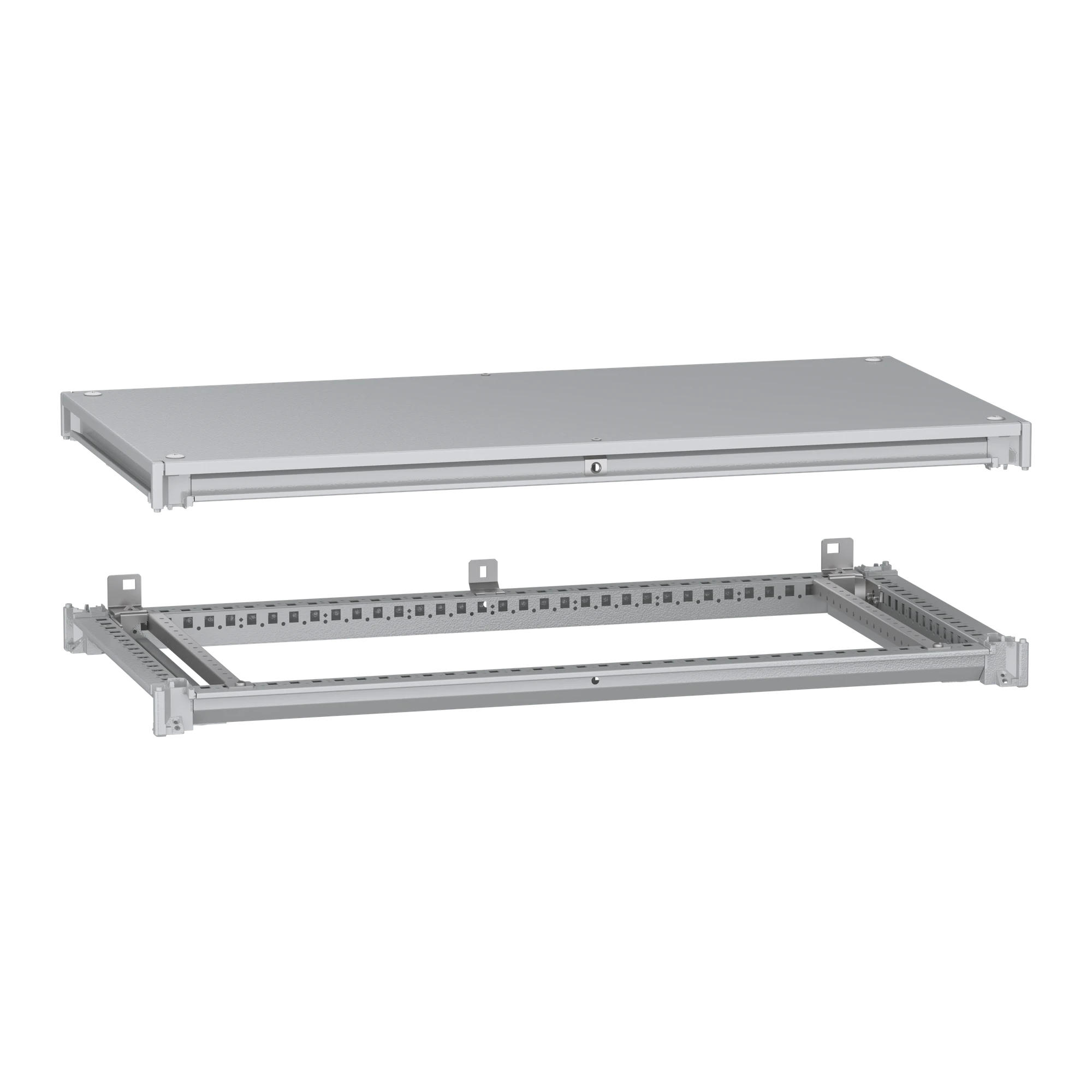 Schneider Electric NSYSFNC105 Lower and upper frame, PanelSeT SFN, for electrical enclosure W 1000 x D 500 mm, including roof (img_001)