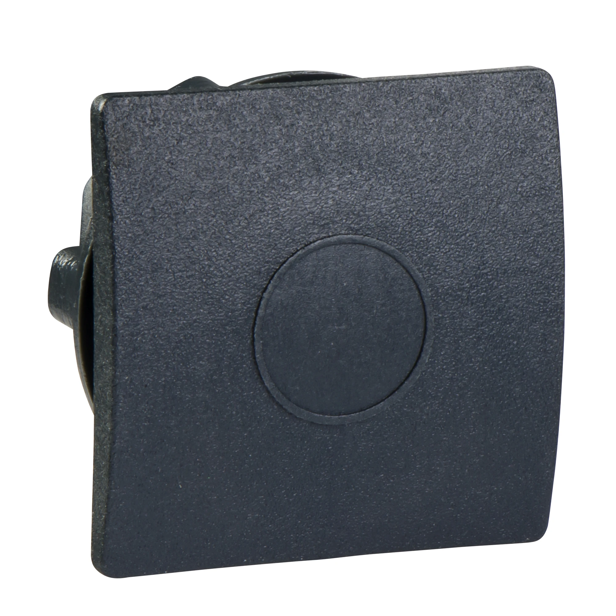 Schneider Electric ZB5SZ5 Blanking plug, Front element, Harmony XB5, Plastic, 22mm, black, unlabelled, square (img_001)