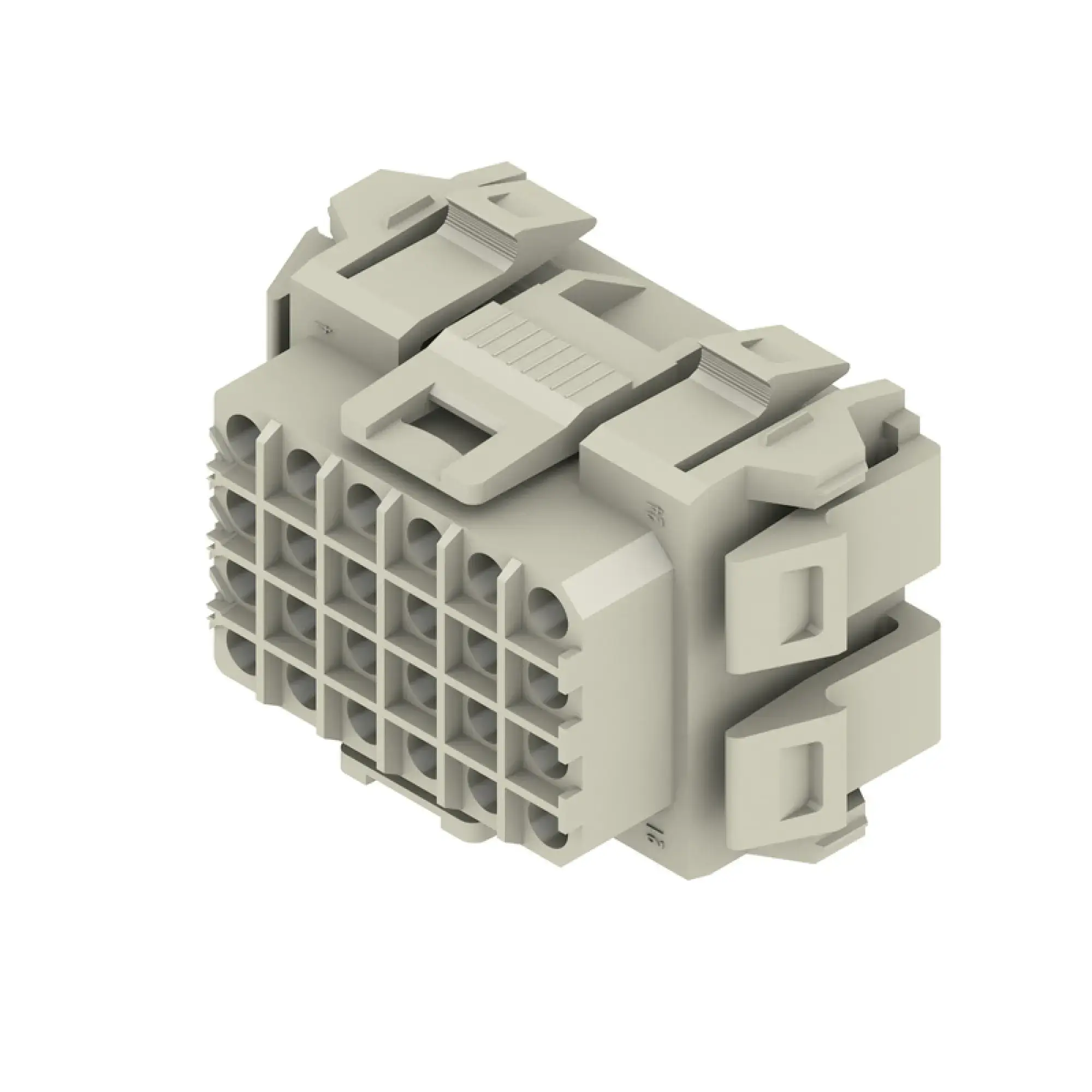 Weidmüller 1418000000 PCB connector (wire connection), 400 V, 17 A, Pitch in mm: 5.00, 3.31 mm², Number of poles: 24, Crimp connection, Box (img_002)