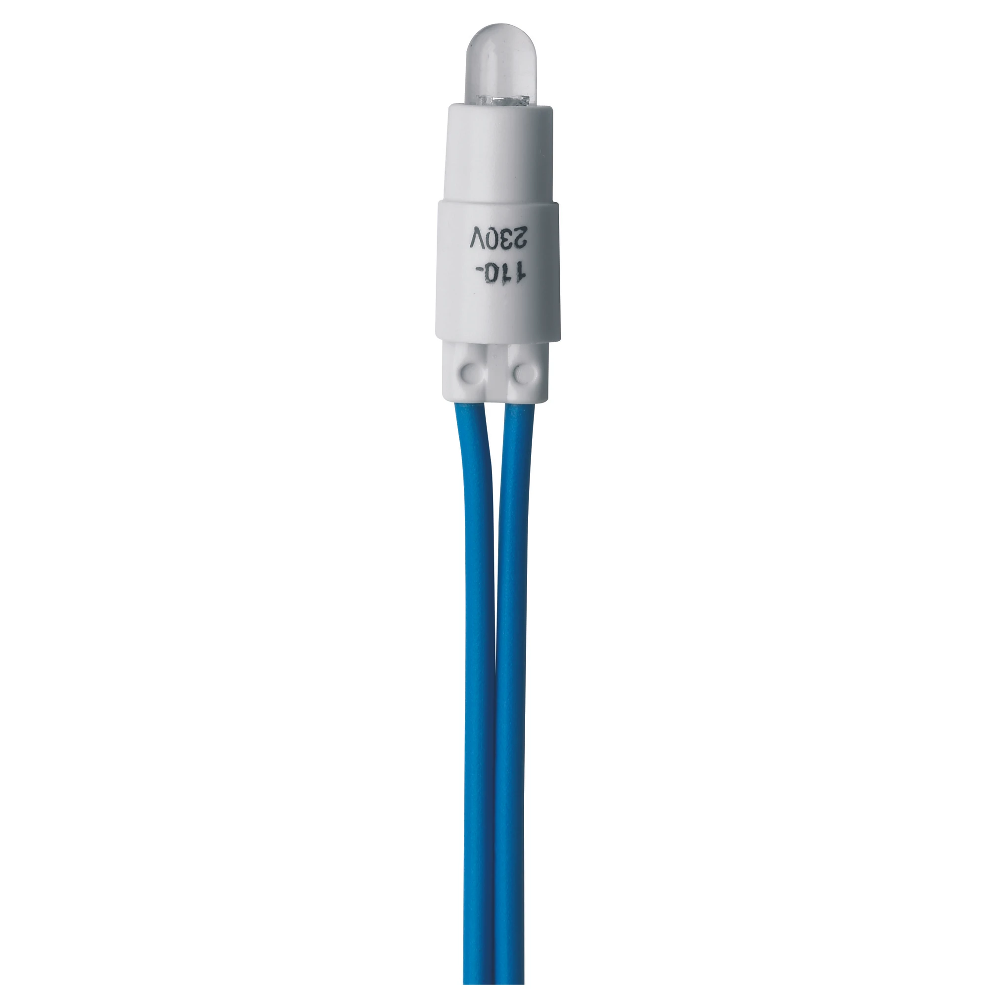 GEWISS GW10881 LED Kolbenlampe mit Anschlussleitung 10cm 230V AC Blau (img_001)