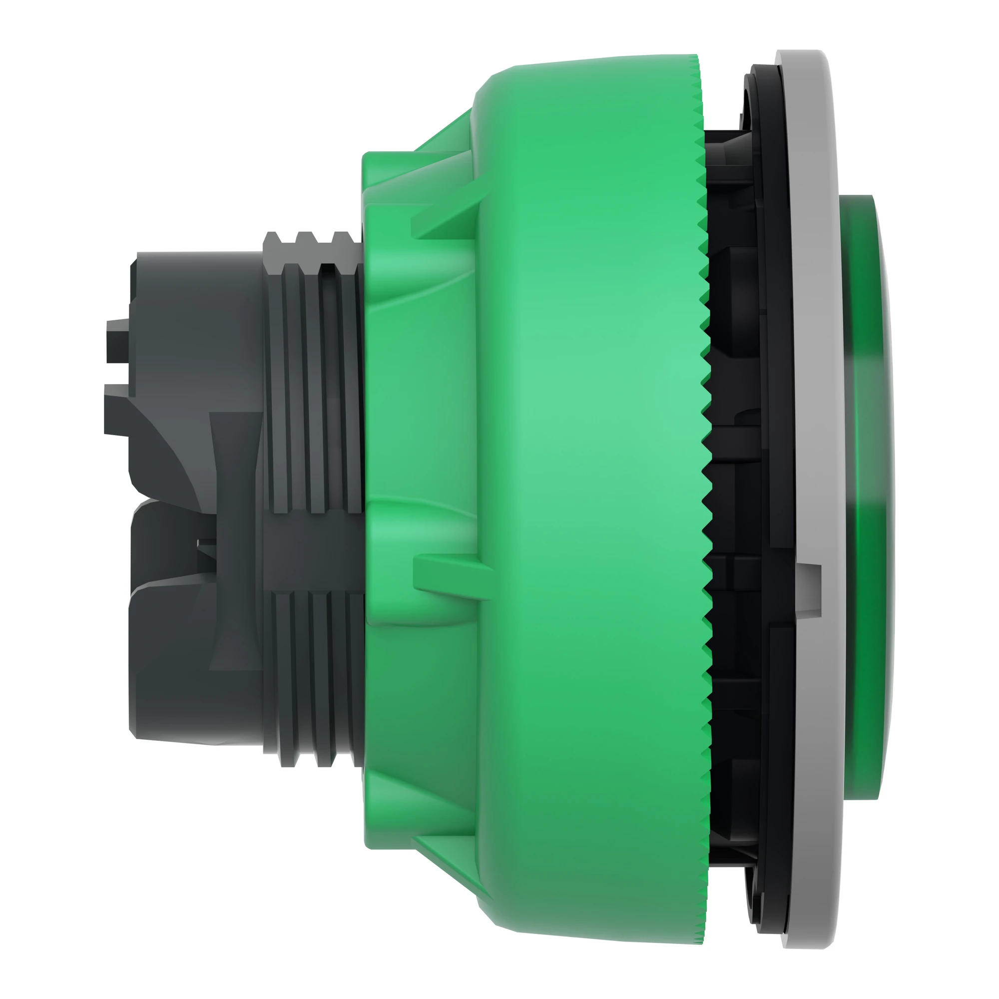 Schneider Electric ZB5FH33C0 Illuminated Push Button, Front Element, Harmony XB5F, Plastic, 30mm, Light Grey, Green, Projecting, Unlabeled, Latching (img_005) Schneider Electric ZB5FH33C0 Illuminated Push Button, Front Element, Harmony XB5F, Plastic, 30mm, Light Grey, Green, Projecting, Unlabeled, Latching (img_005)